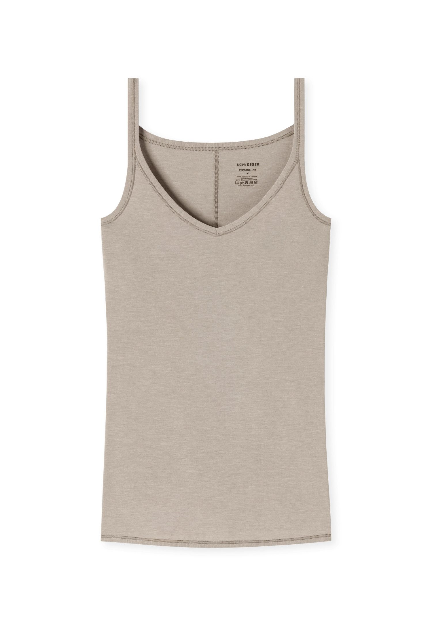 Schiesser Spaghettitop Personal Fit V-Ausschnitt, atmungsaktiv, günstig online kaufen