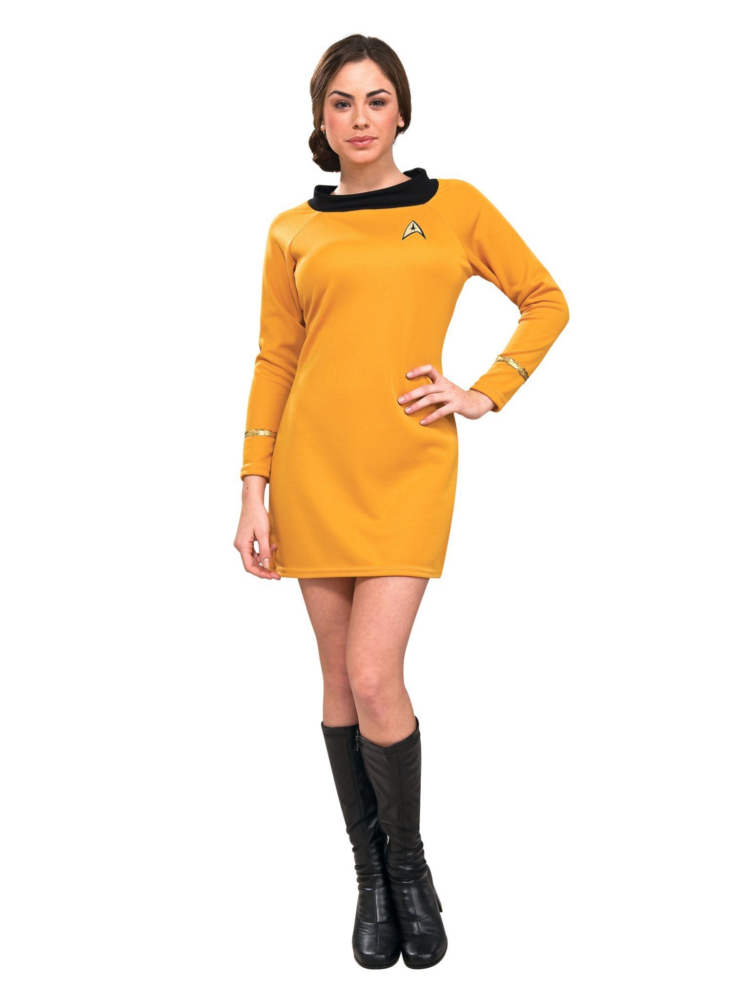 Rubie´s Kostüm Star Trek Kleid gold, 40