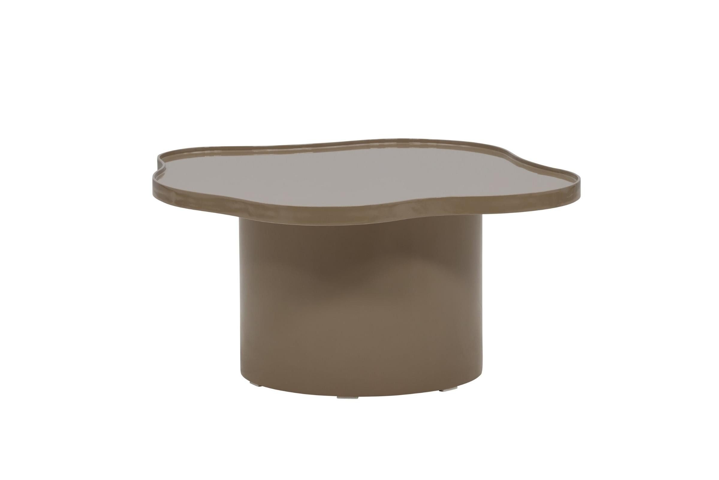 Venture Home Couchtisch Ilse Couchtisch Ø90 cm braun. (1-St)
