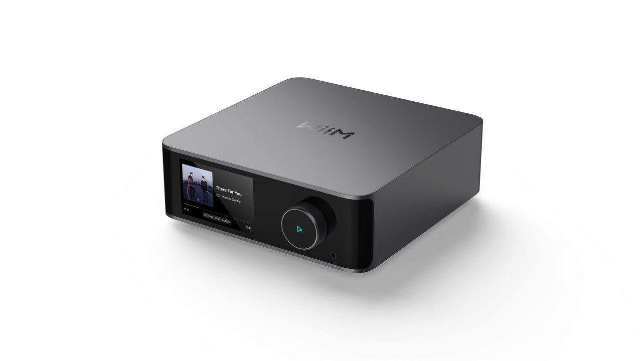 WiiM Streaming-Box Ultra, Musik-Streamer & Digital-Vorverstärker, 3,5" Touchscreen