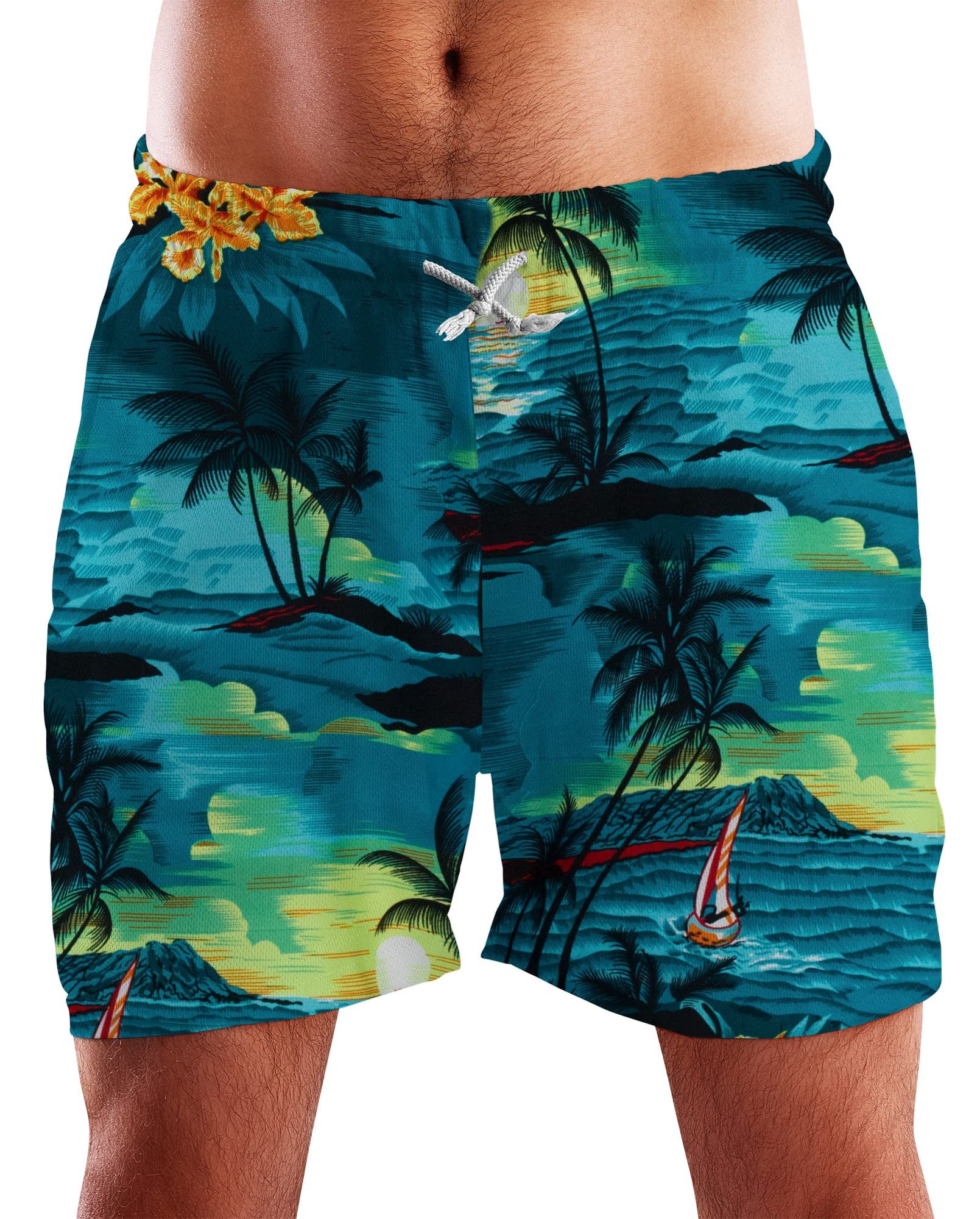 King Kameha Badeshorts Surf Funky Hawaii günstig online kaufen
