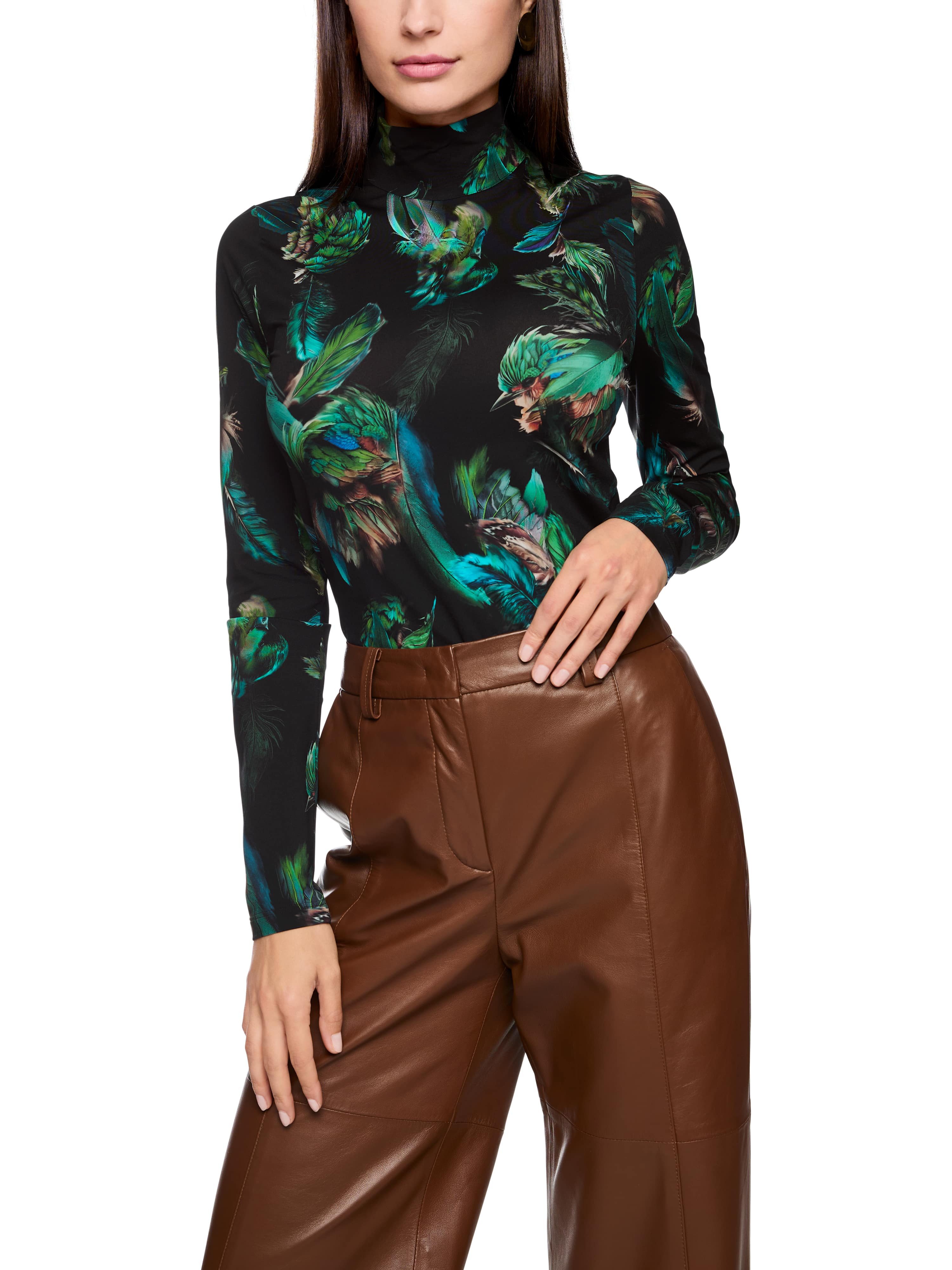 Marc Cain Stehkragenshirt Mystic Plumage Premium günstig online kaufen