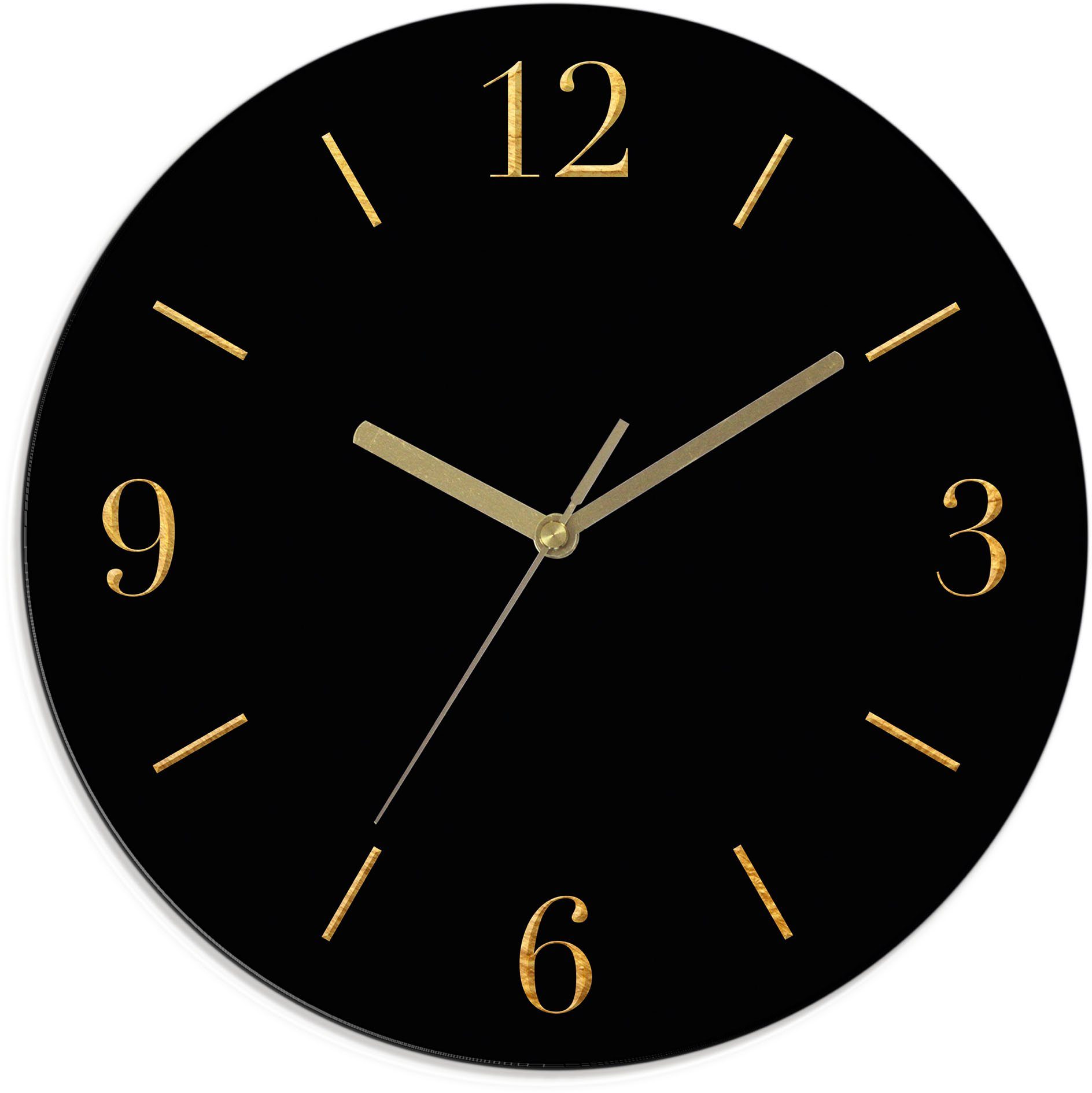 Leonique Wanduhr Aurum (wahlweise mit Quarz- oder Funkuhrwerk, lautlos ohne günstig online kaufen