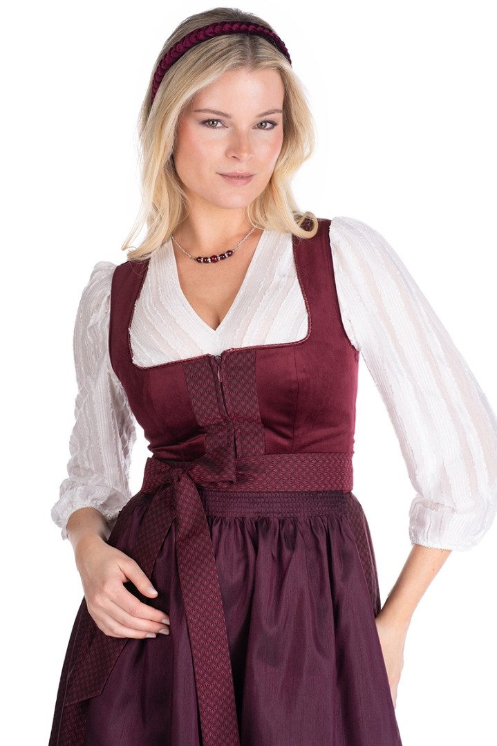 Dirndlbluse Dirndlbluse - SERAPHIA - offweiß