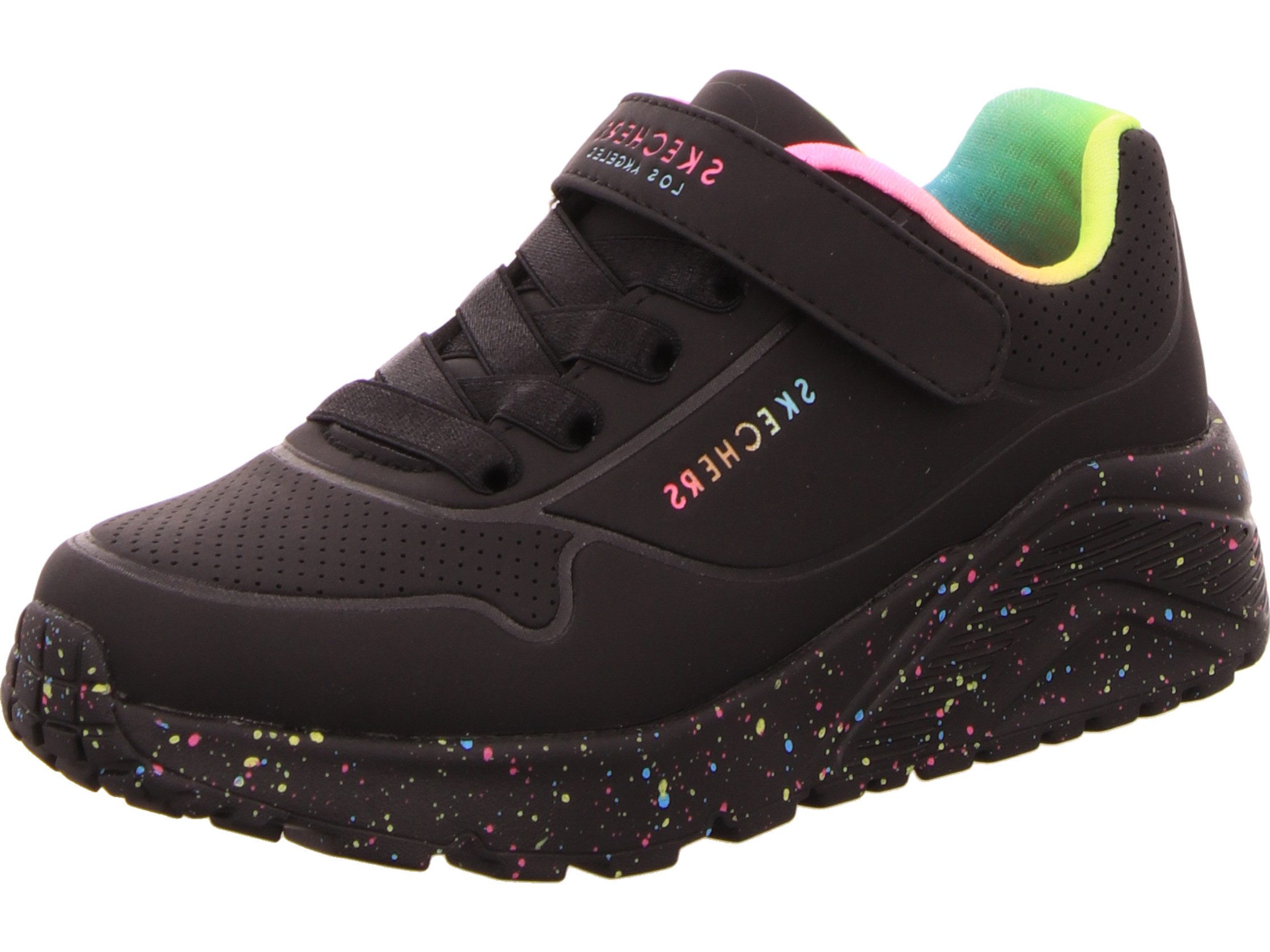 Skechers Uno Lite-Rainbow Specks Klettschuh