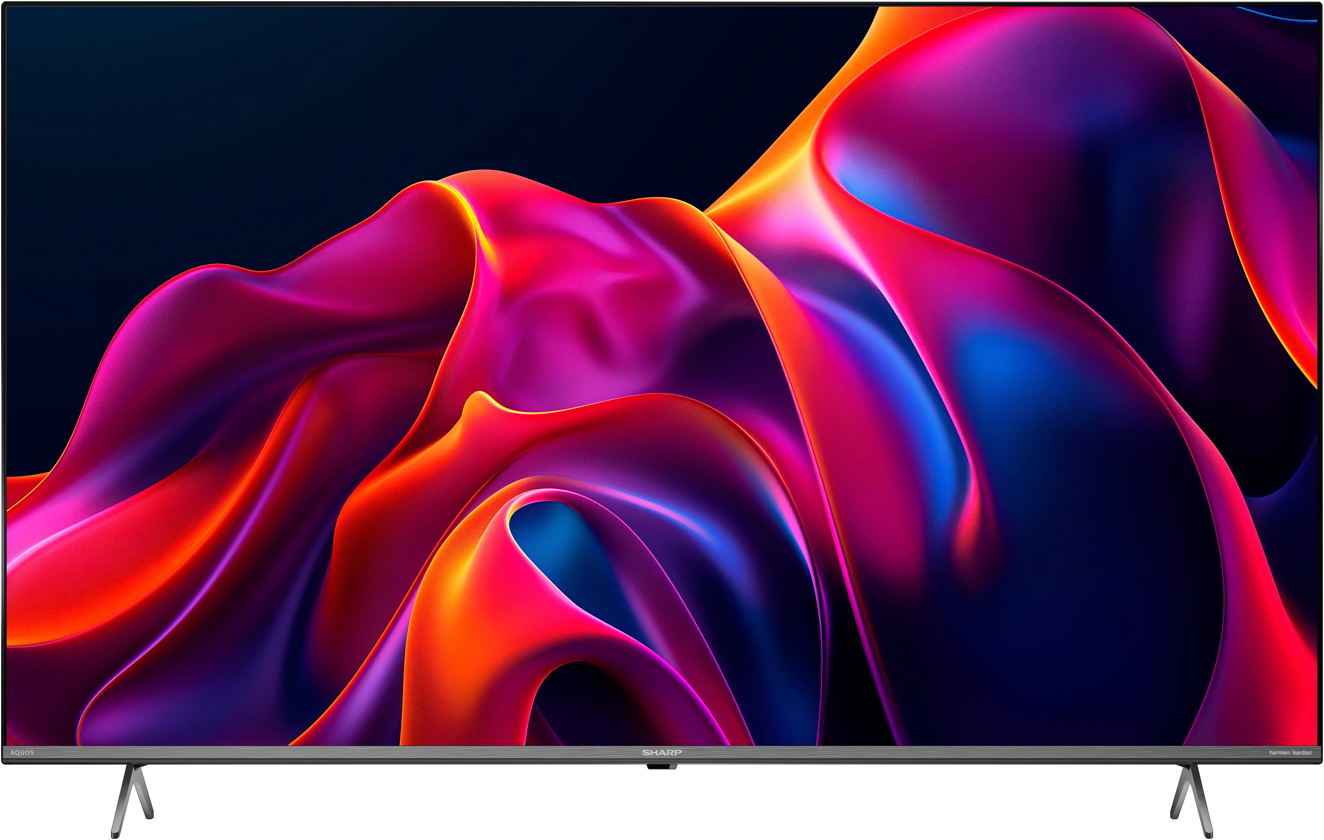 Sharp 4T-C50GMx QLED-Fernseher (126 cm/50 Zoll, 4K Ultra HD, Smart-TV, 3.840 x 2.160 px Auflösung)