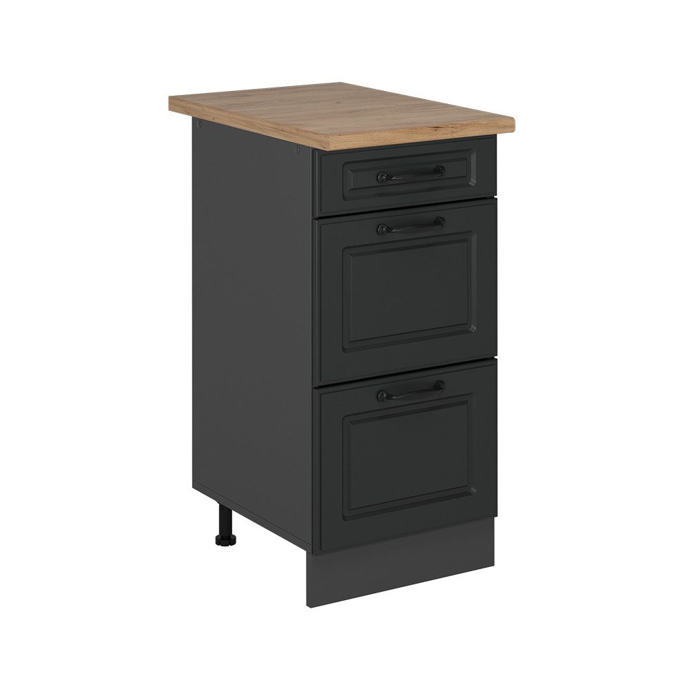 Vicco Unterschrank R-Line, Anthrazit Landhaus/Anthrazit, 40 günstig online kaufen