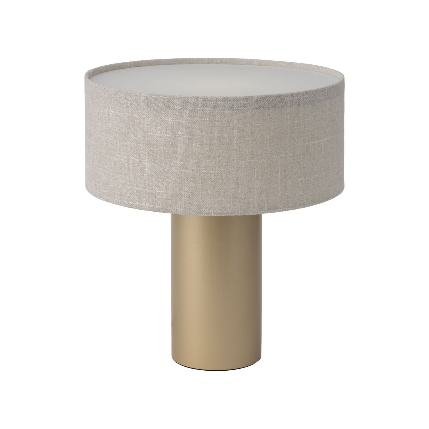 Licht-Erlebnisse Tischleuchte FARONIS, ohne Leuchtmittel, E27 Ø 35 cm 40 cm rund Modern