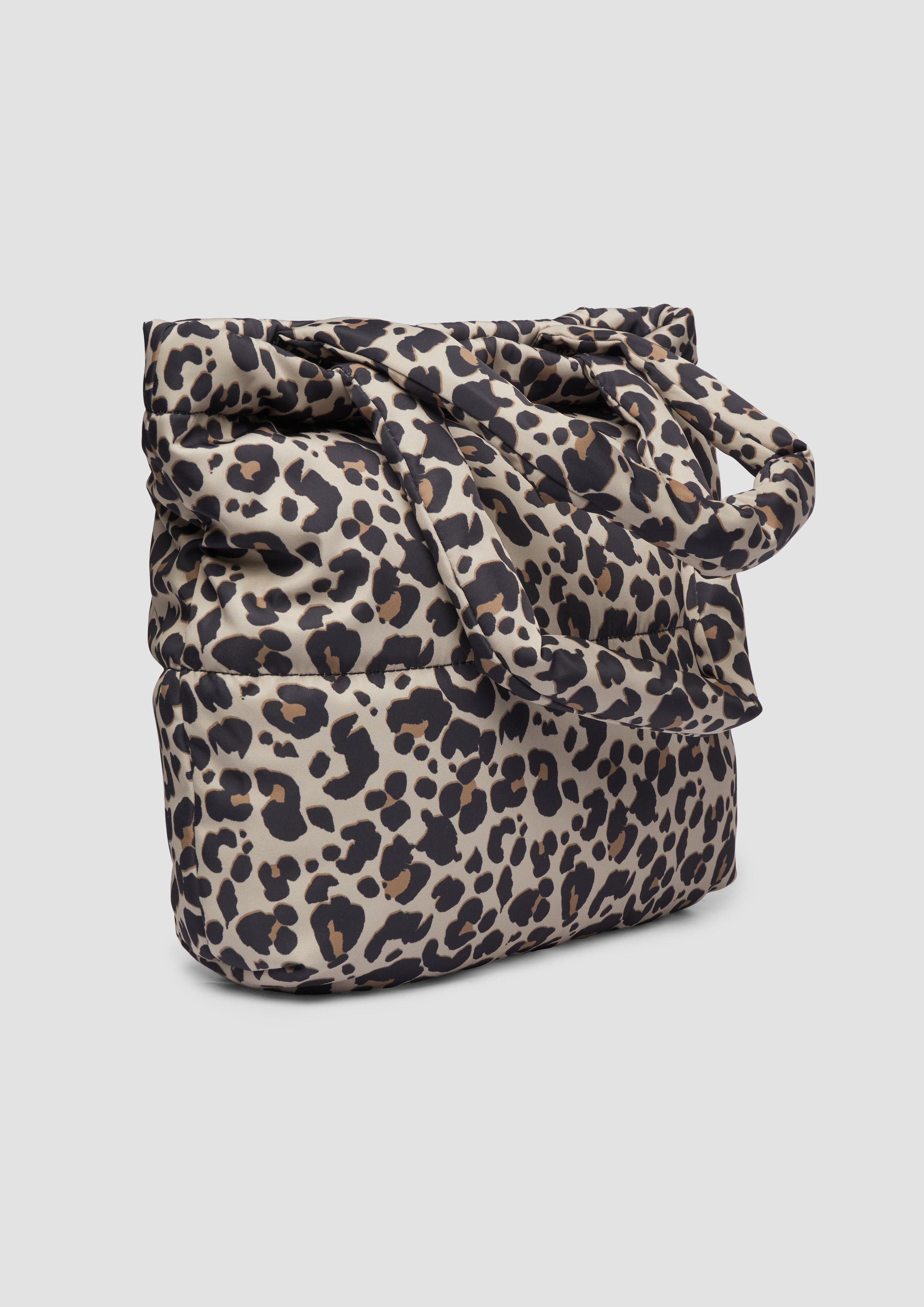 s.Oliver Tragetasche Shopper mit Leo-Muster günstig online kaufen