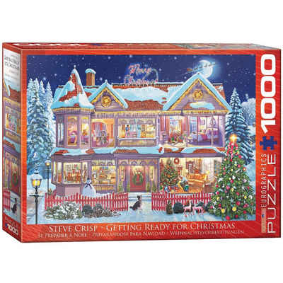 EUROGRAPHICS Puzzle Eurographics 609739 Weihnachtsvorbereitungen, 1000 Puzzleteile