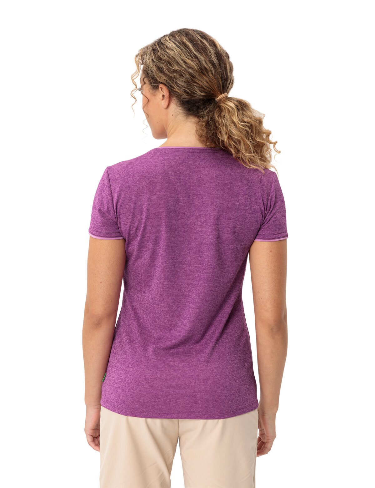 VAUDE Funktionsshirt WOMEN'S ESSENTIAL T-SHIRT Slim fit Passform, Kurzarm, für Trekking und Wandern