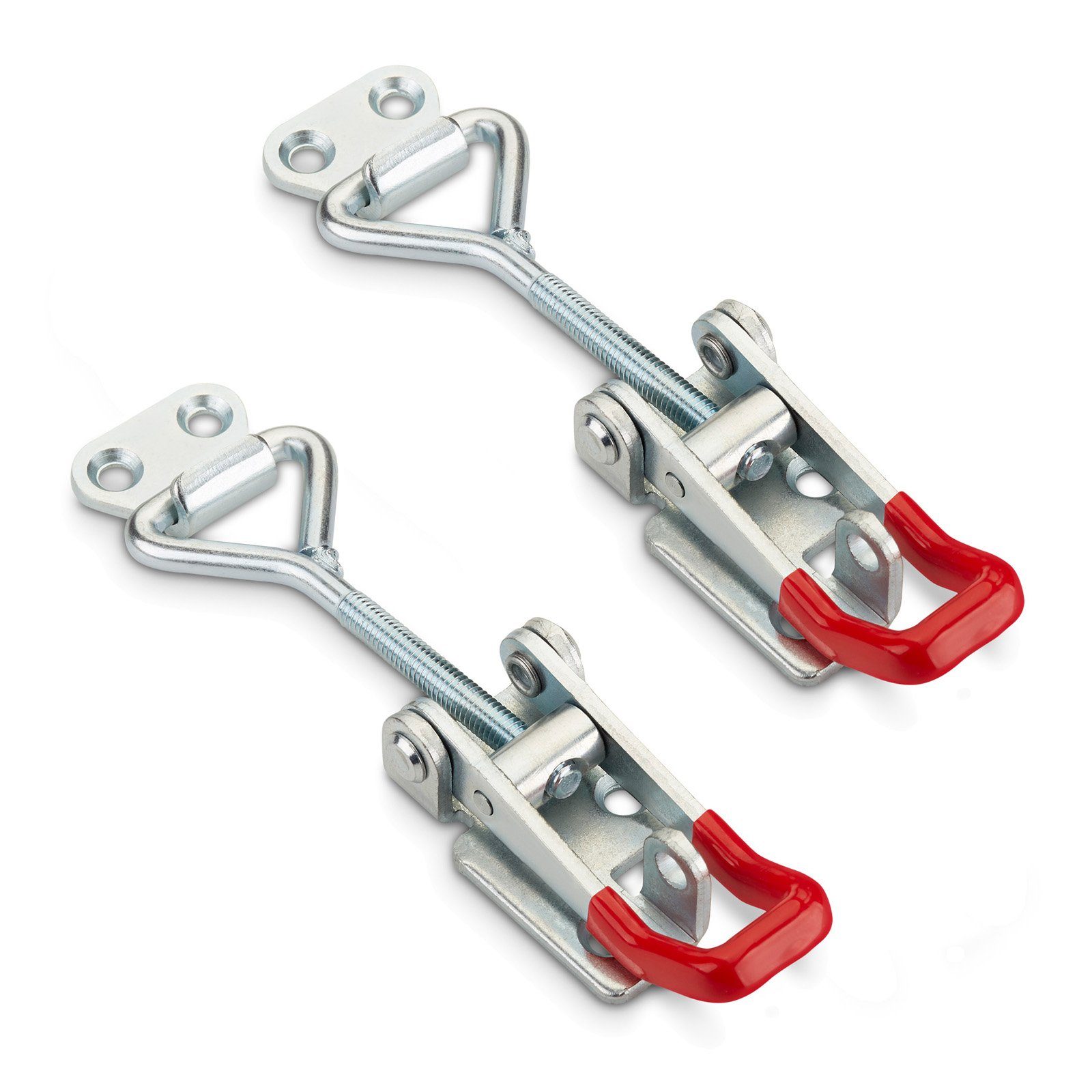 SO-TECH® Kastenriegelschloss Spannverschluss, verstellbarer Schnellspanner, M6 - Haltekraft 220 kg, (2-tlg), M6 (Haltekraft 220 kg, abschließbar) Stahl verzinkt