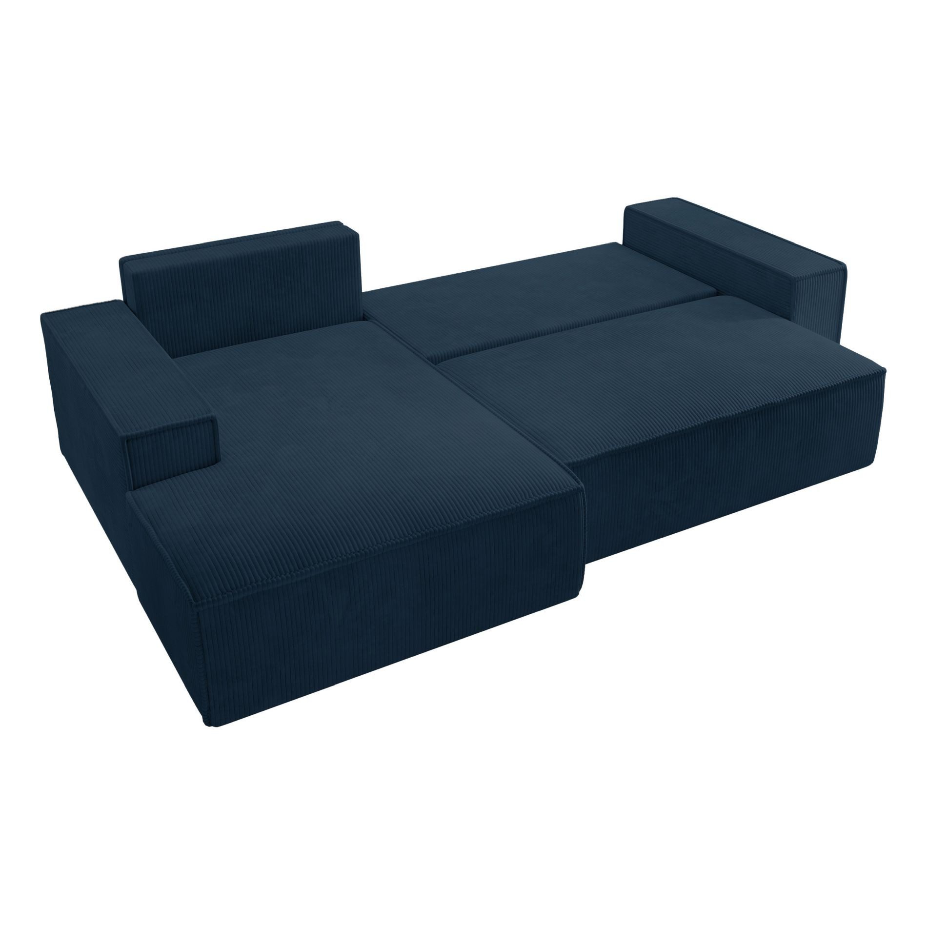 Selsey Ecksofa FARESE NEW, mit Schlaffunktion, Bettkasten und tierfreundlichem Cordbezug, 267 cm