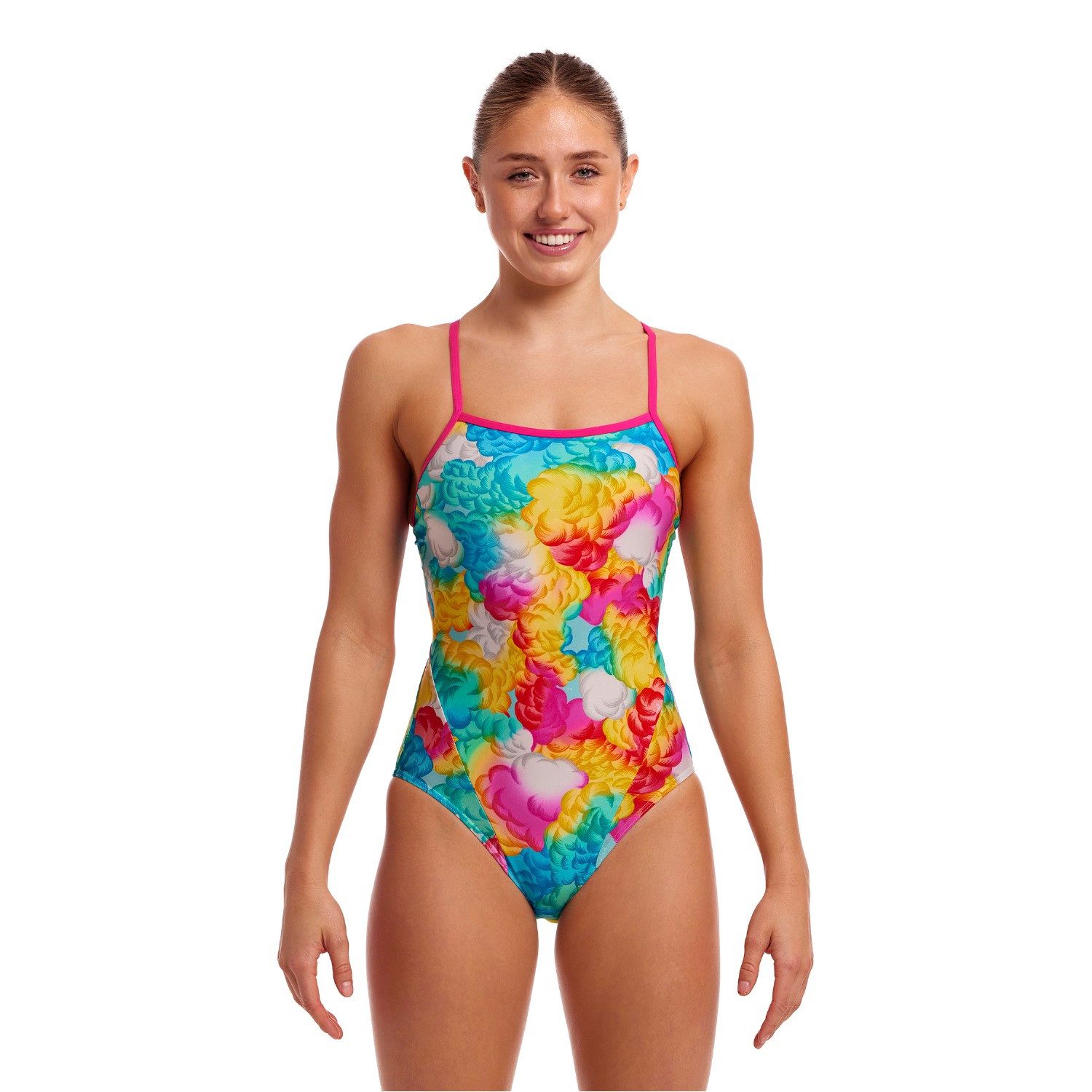 Funkita Badeanzug Cloudy Colours einteiler chlorbeständig und schnelltrocknend