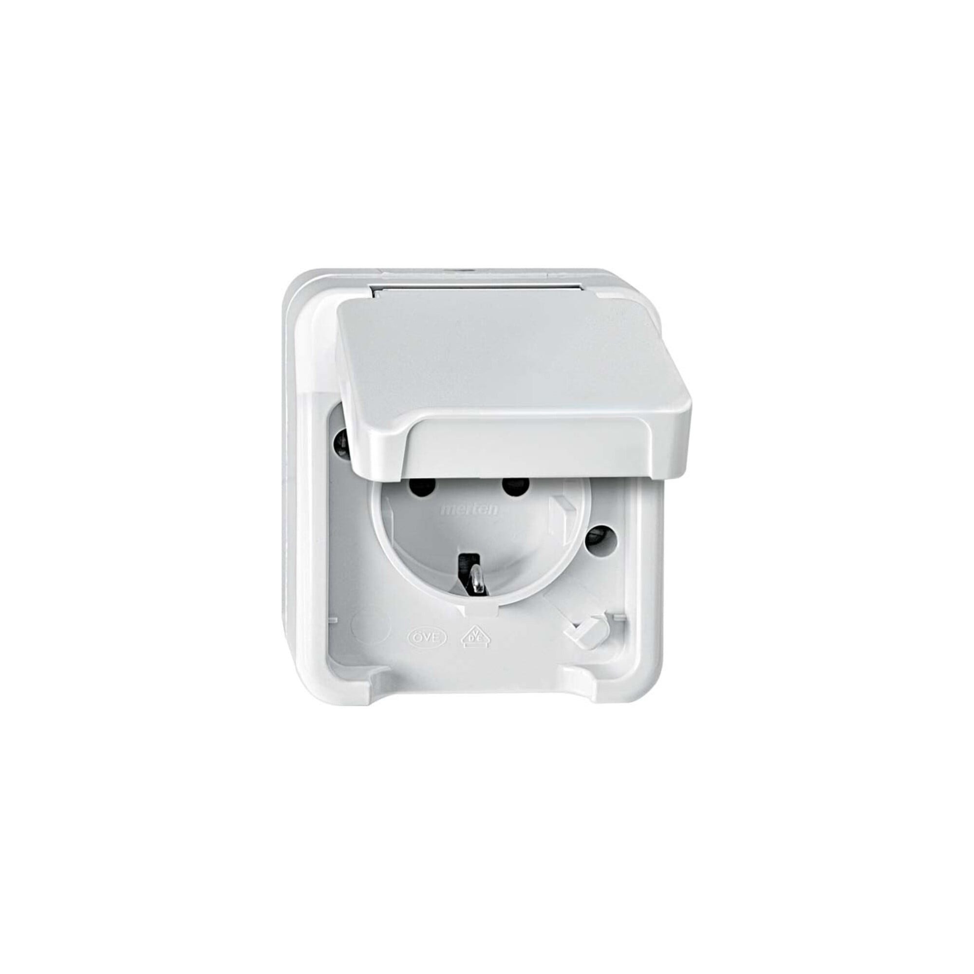merten Steckdose Merten SCHUKO-Steckdose polarweiß MEG2300-8019