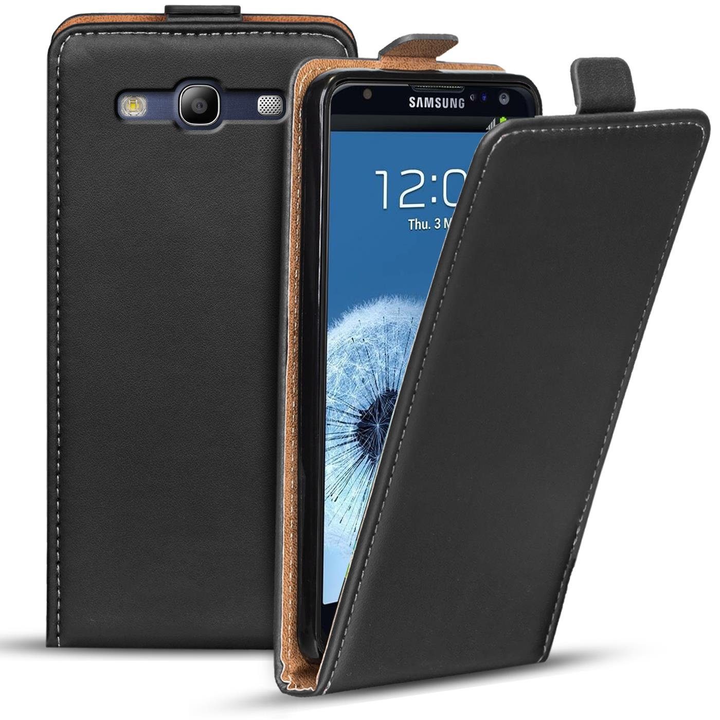 CoolGadget Handyhülle Flip Case Handyhülle für Samsung Galaxy S3 / S3 Neo 4,8 Zoll, Hülle Klapphülle Schutzhülle Flipstyle Cover Tasche