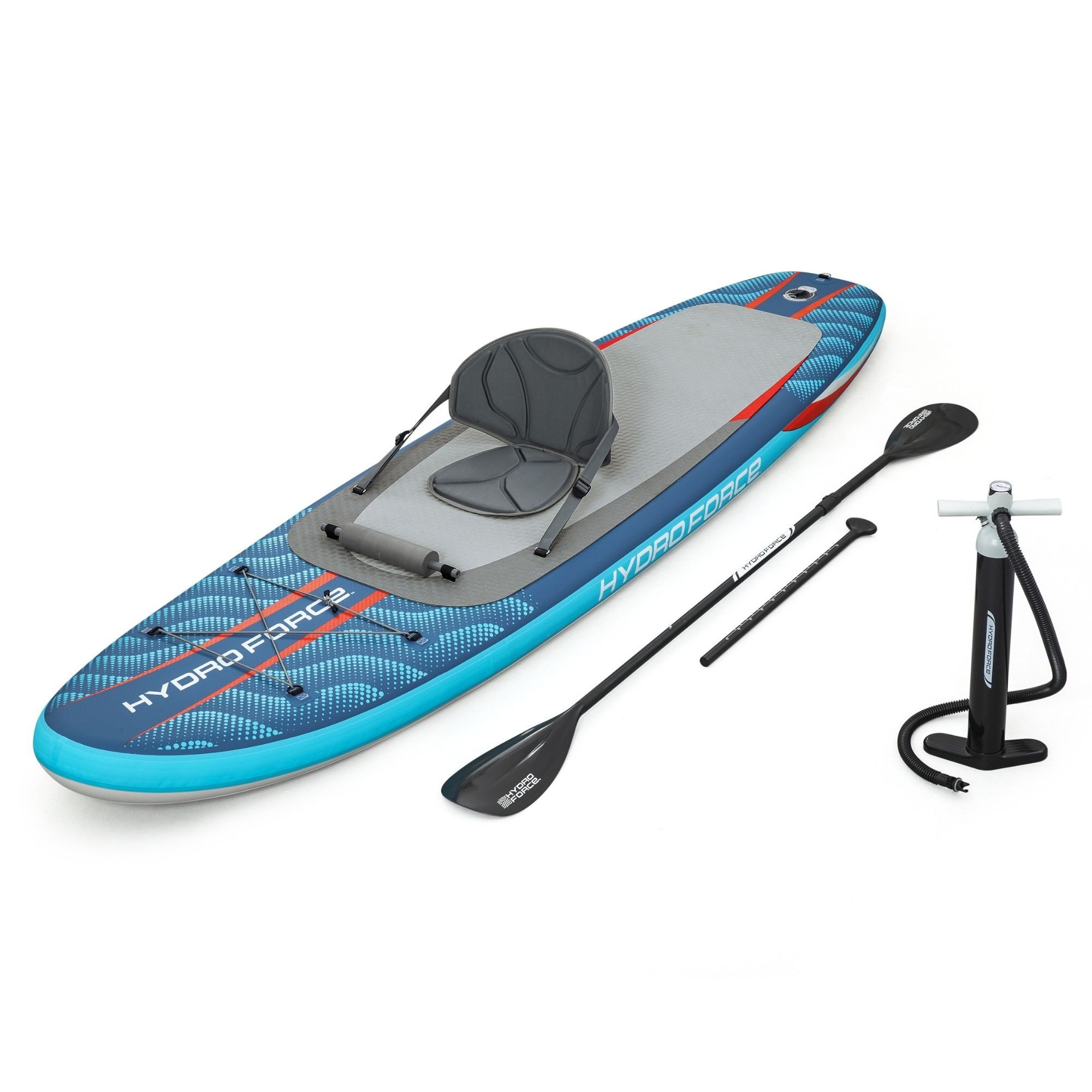 BESTWAY Pool Bestway Hydro Force SUP Allround Board-Set Oceana mit Sitz 305 x 84 x
