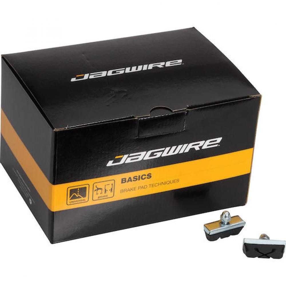 Jagwire Felgenbremse Jagwire Bremsschuhe Mountain Basic Standardgröße Schwarz/silber - zuve