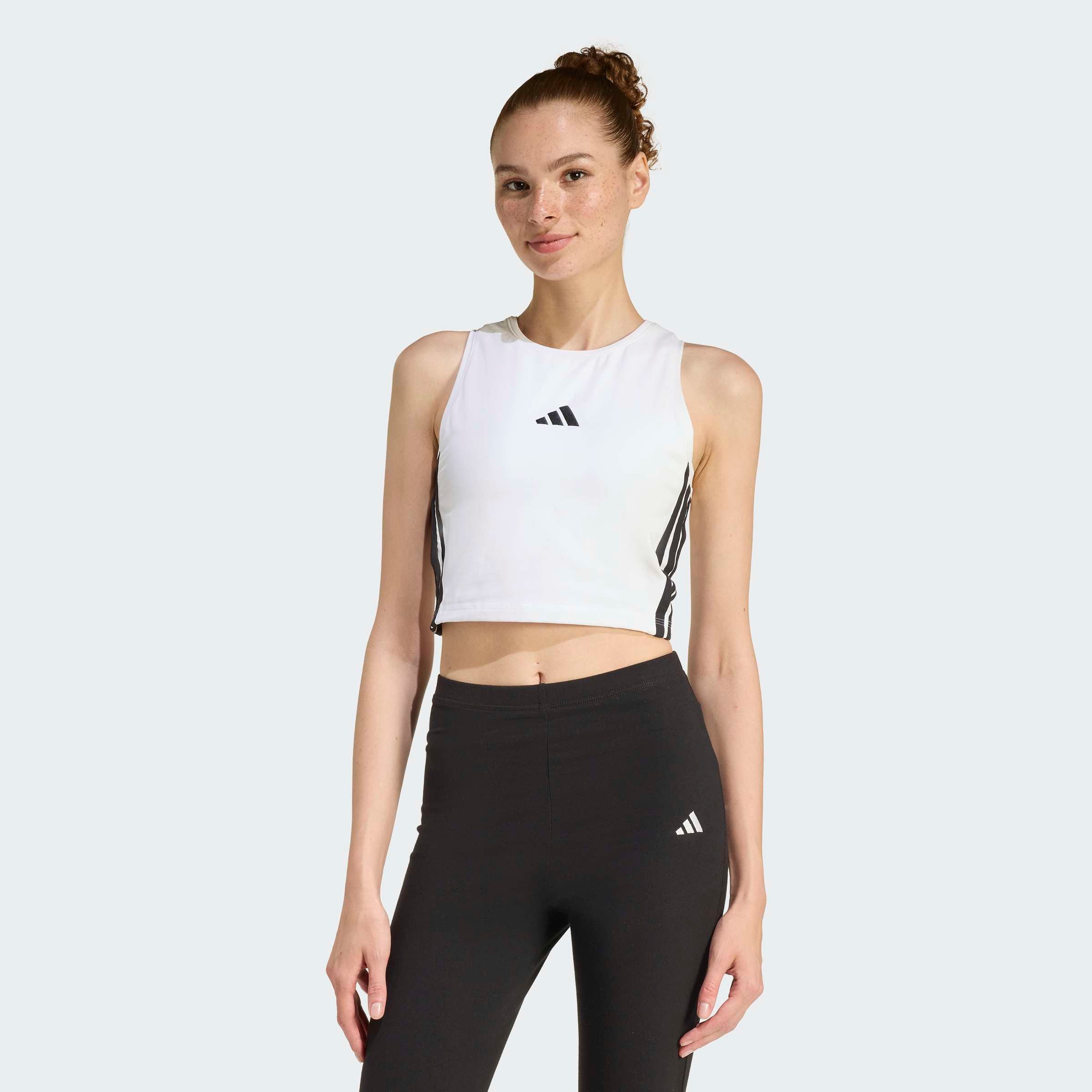 adidas Sportswear Tanktop ESSENTIALS 3-STREIFEN GEPOLSTERTES
