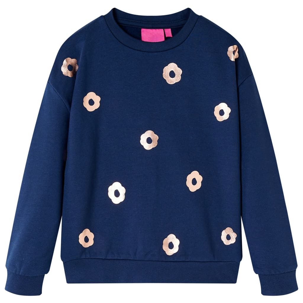Sweatshirt Kinder-Sweatshirt Marineblau 104