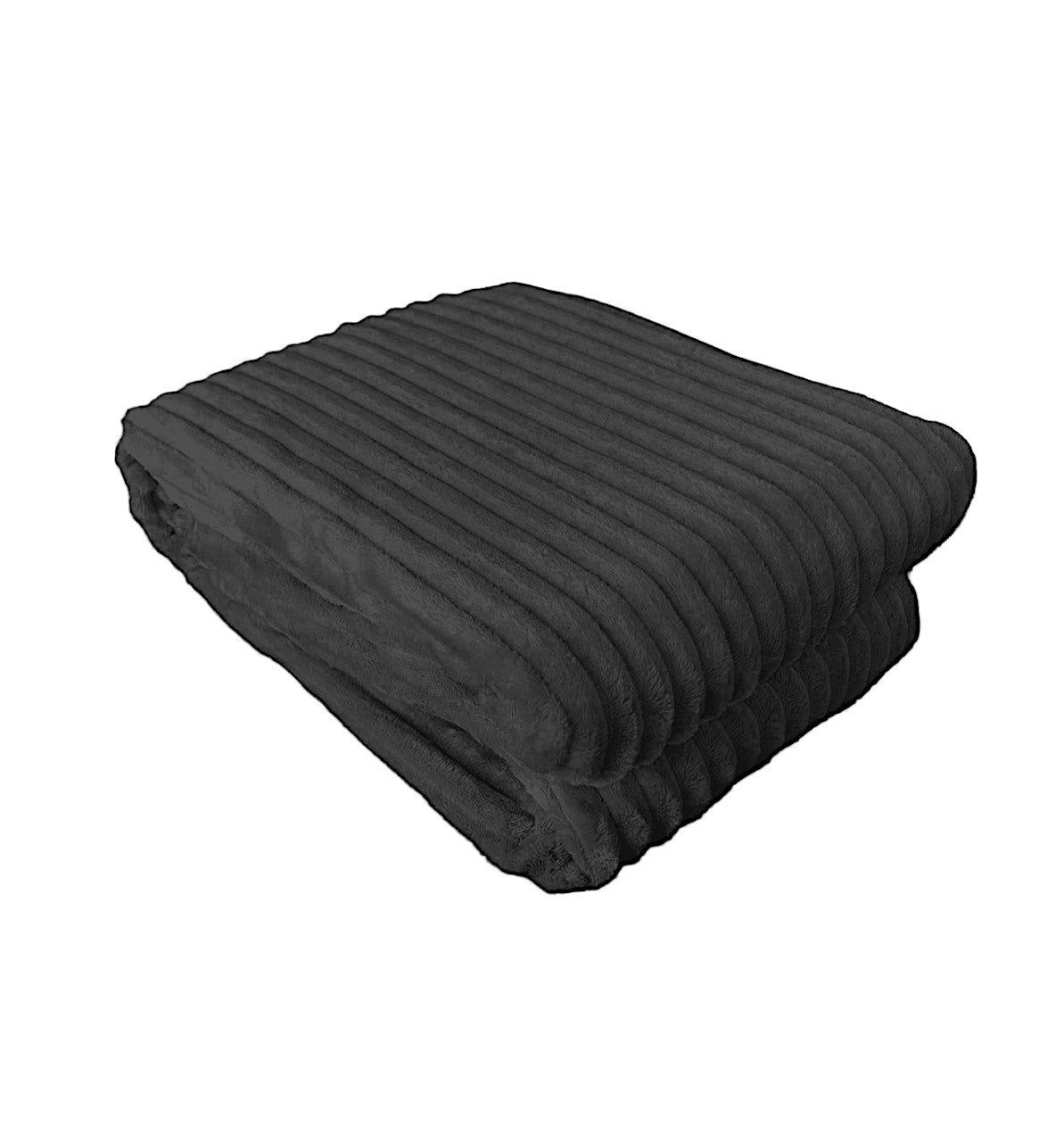 Wohndecke Kuscheldecke in Cord-Optik » Wohndecke 200x150cm, VewoTex, » Tagesdecke mit Antipilling-Effekt » warme Couchdecke, Decke