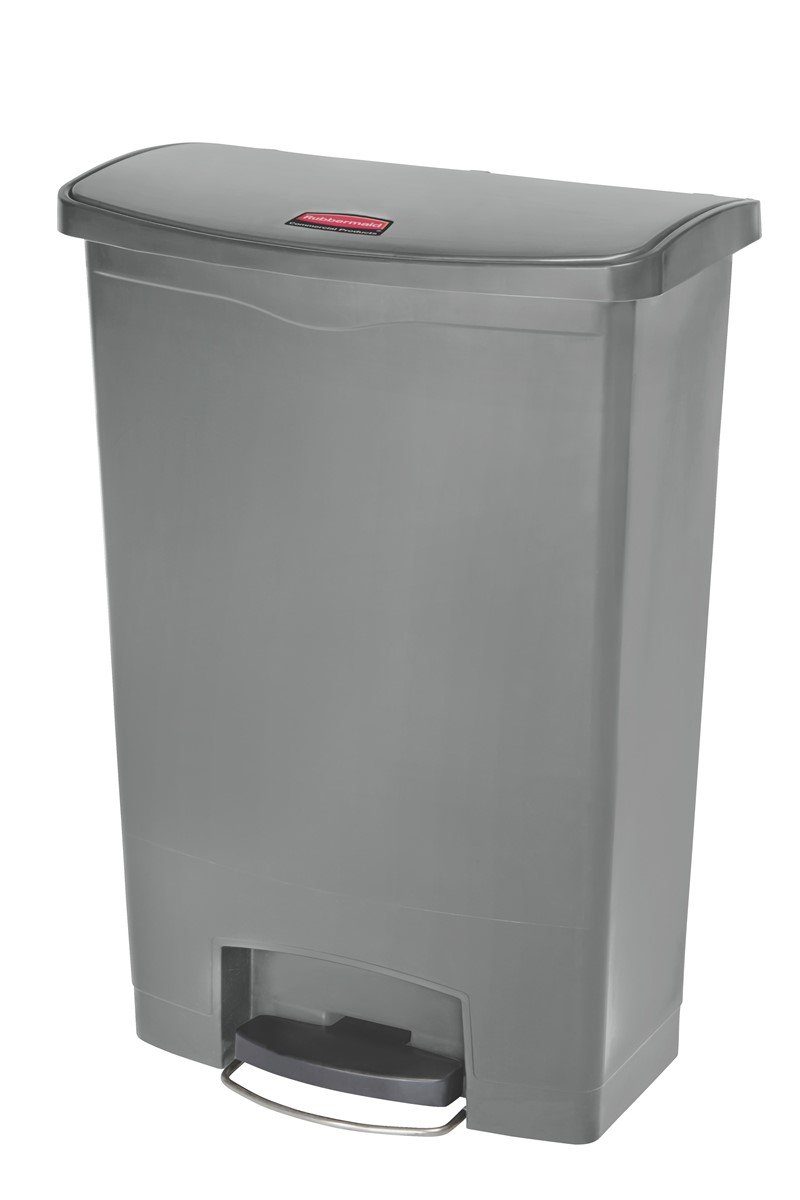 Rubbermaid Mülltrennsystem Rubbermaid Slim Jim® Step-On-Tretabfallbehälter, 90 l, Kunststoff