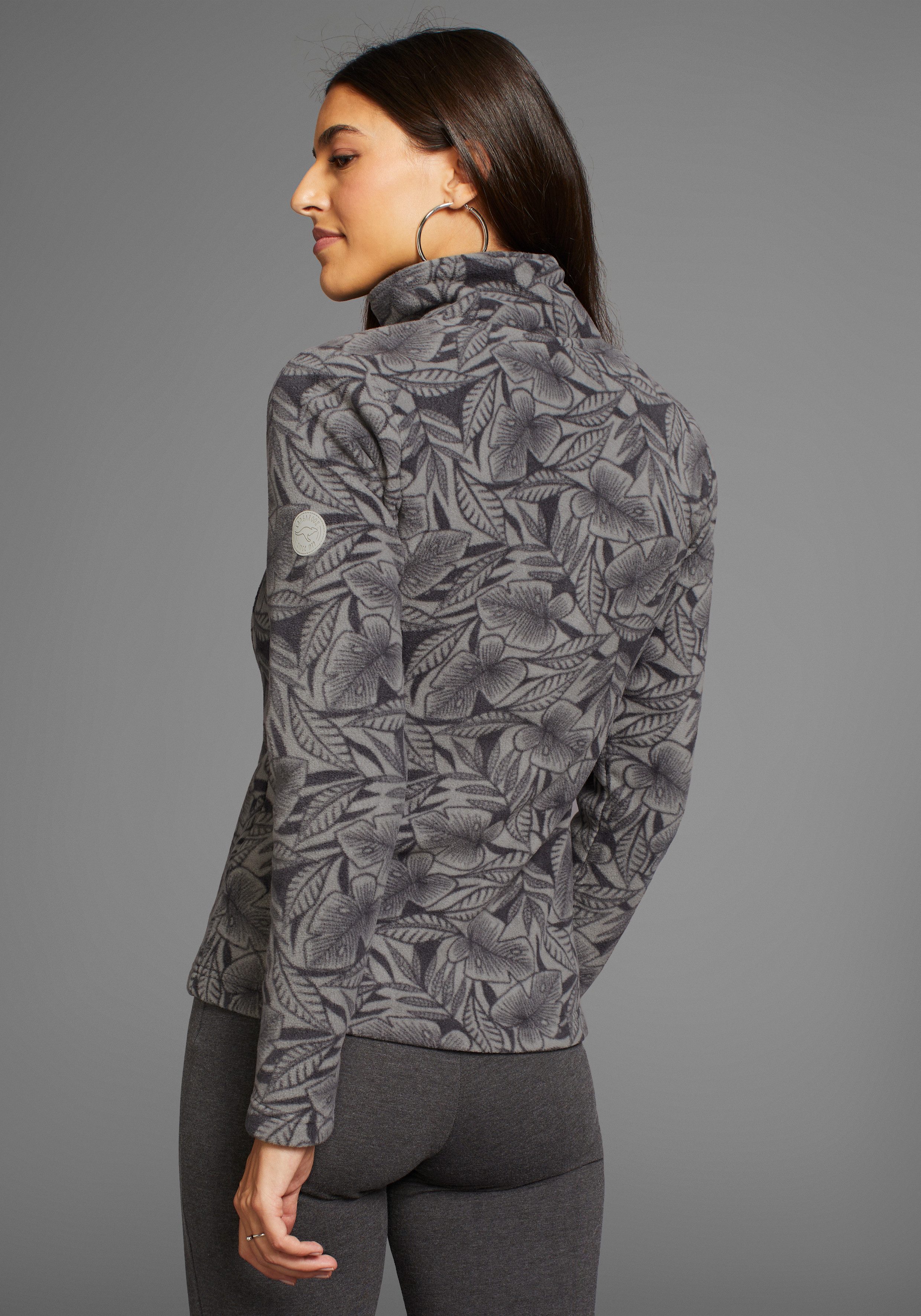 KangaROOS Fleecejacke für kühle Tage, aus günstig online kaufen