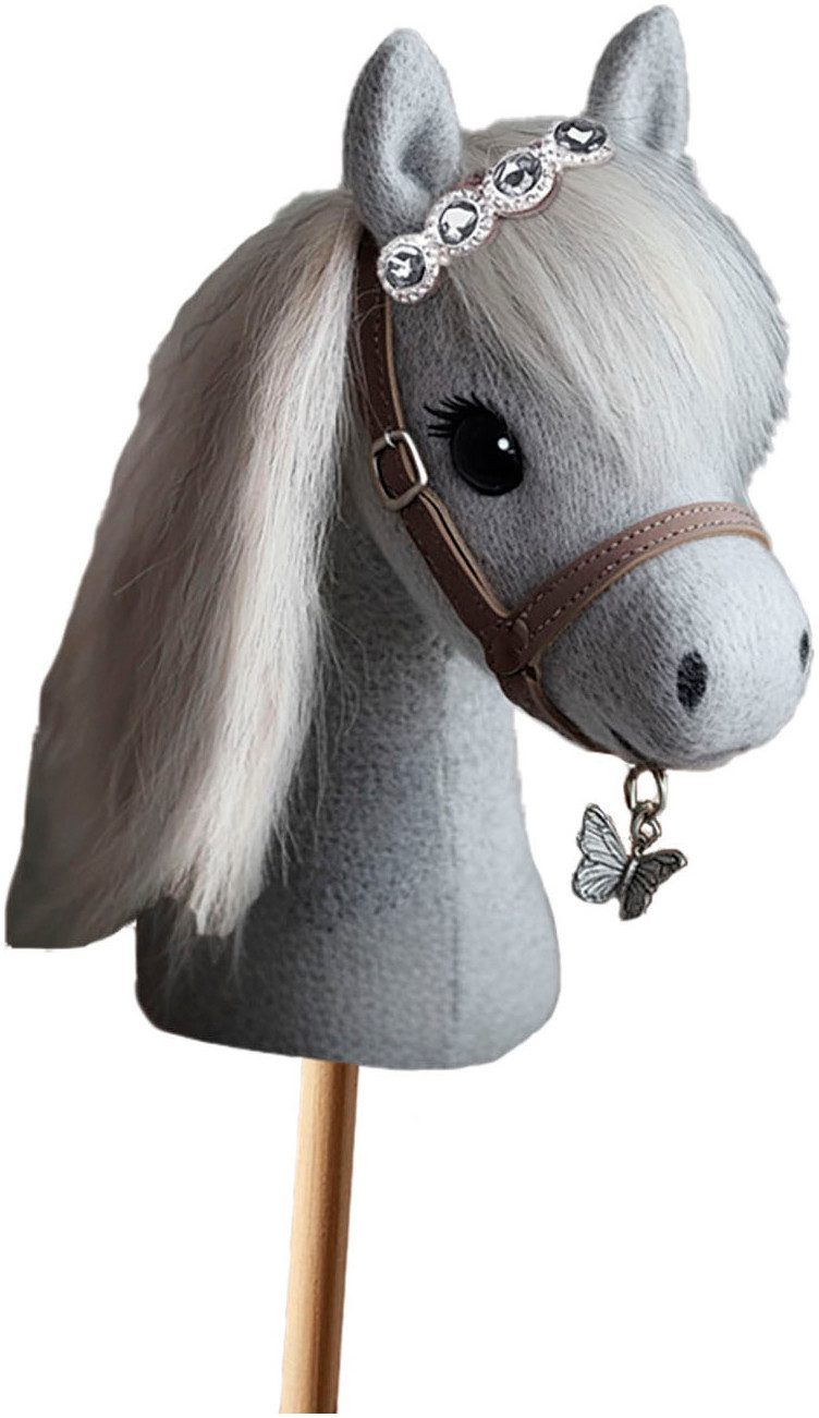 Lena® Steckenpferd Steckenpferd Hobby Horsing, grau, 70cm