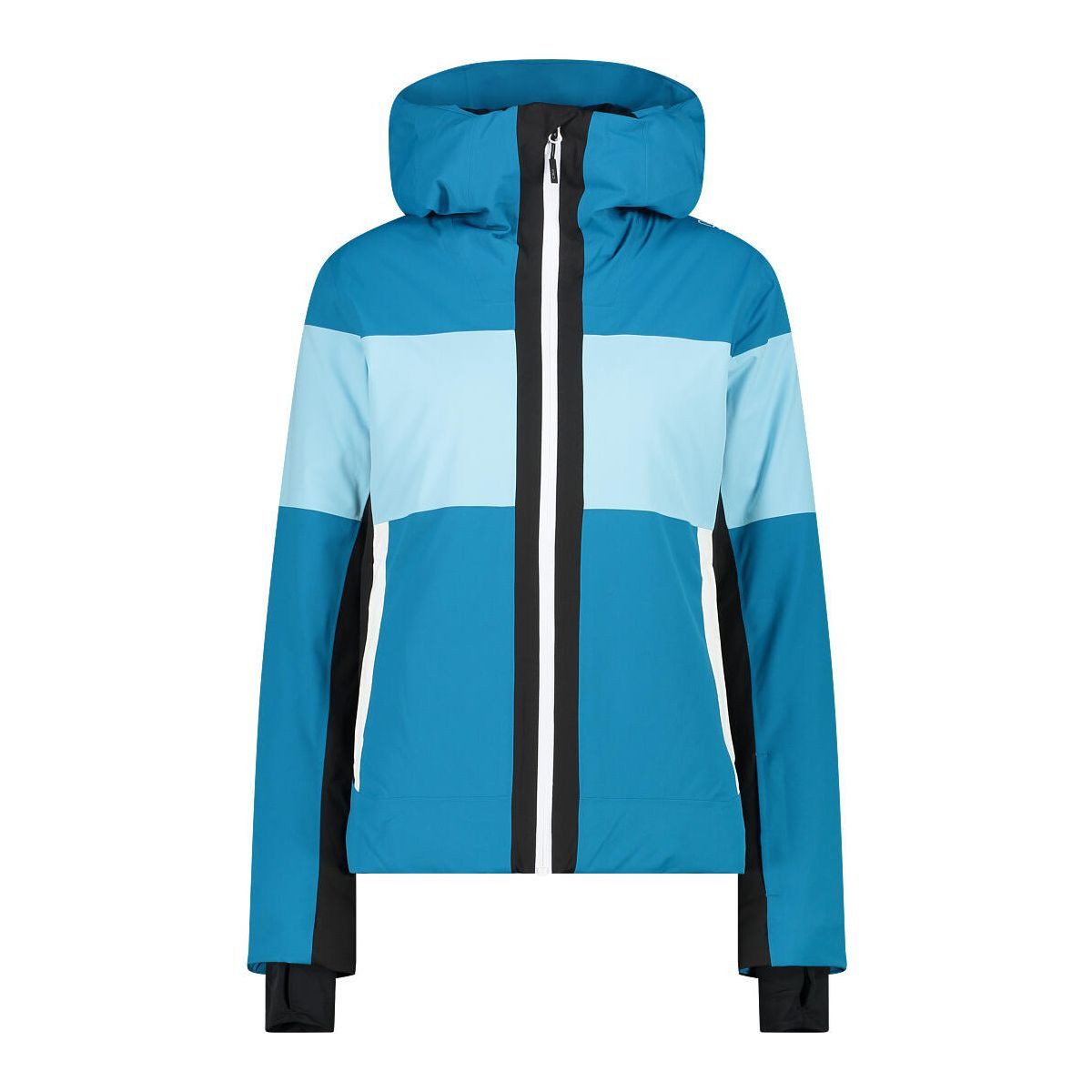 CMP Skijacke Woman Jacket FIX Hood Wasser- und winddichte Skijacke mit verschweißten Nähten, hoher