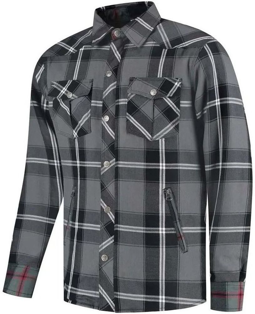 Rusty Stitches Motorradjacke Noah Fleece Tech