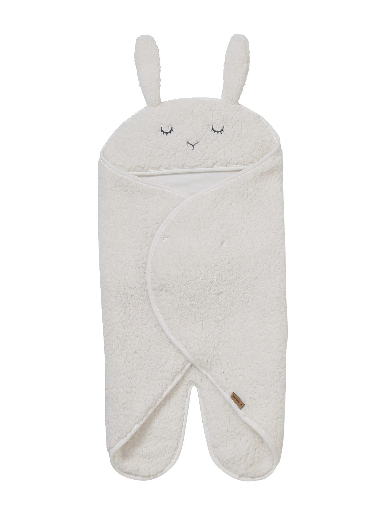 Fußsack Baby Plüsch-Ausfahrsack, Fell-Imitat