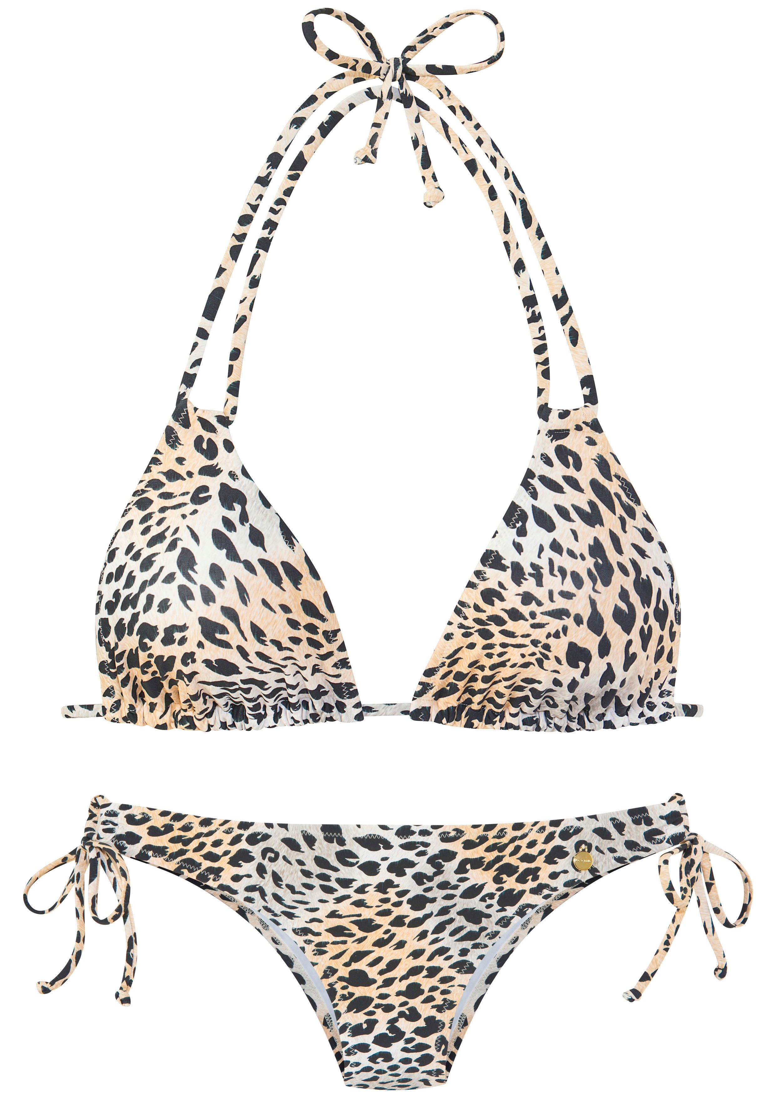 LASCANA Triangel-Bikini Silea Mit modischem Animalprint günstig online kaufen