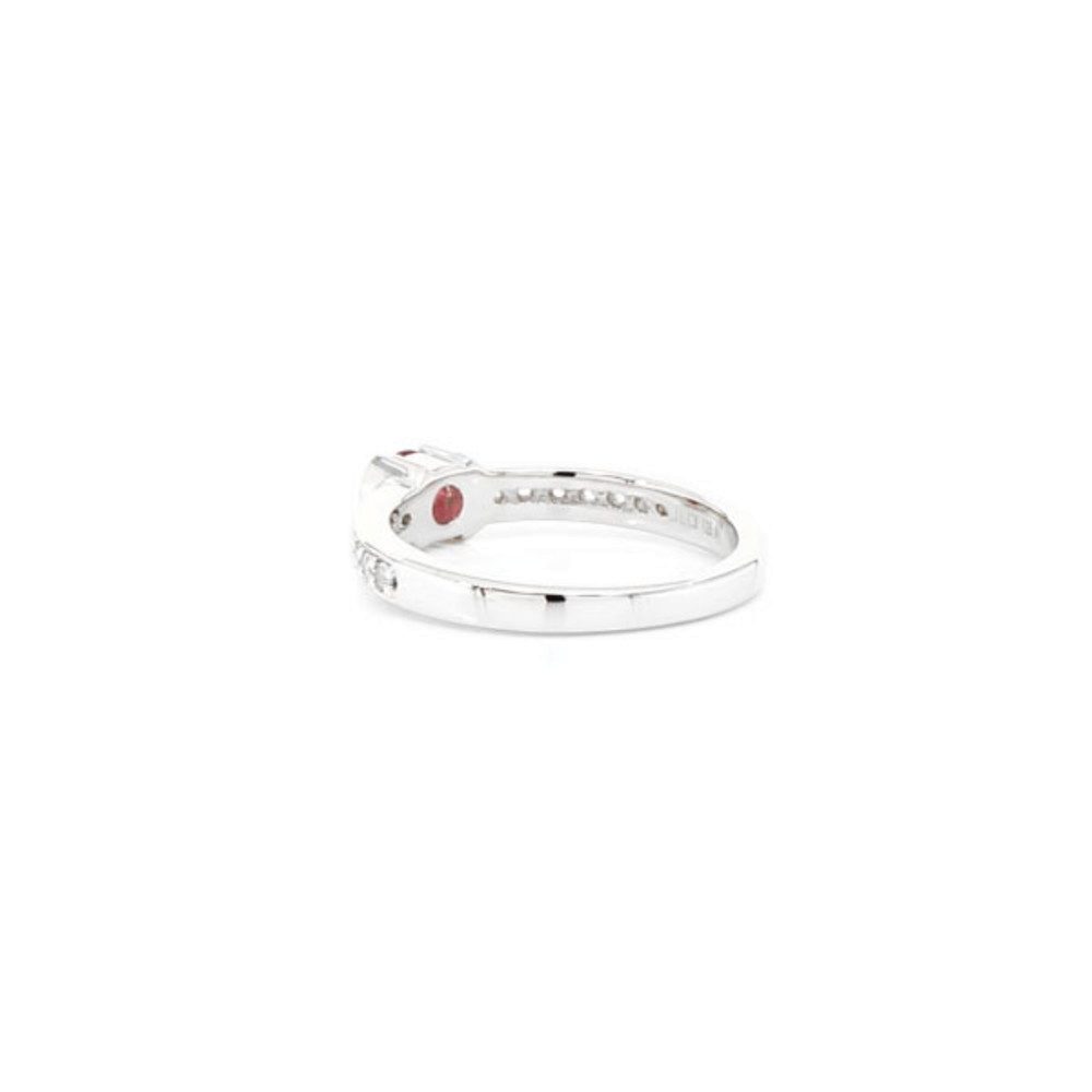 Cavill Silberring Cavill Ring aus 925 Sterlingsilber mit 0,23 ct pink Turmalin & Zirkone (1-tlg)