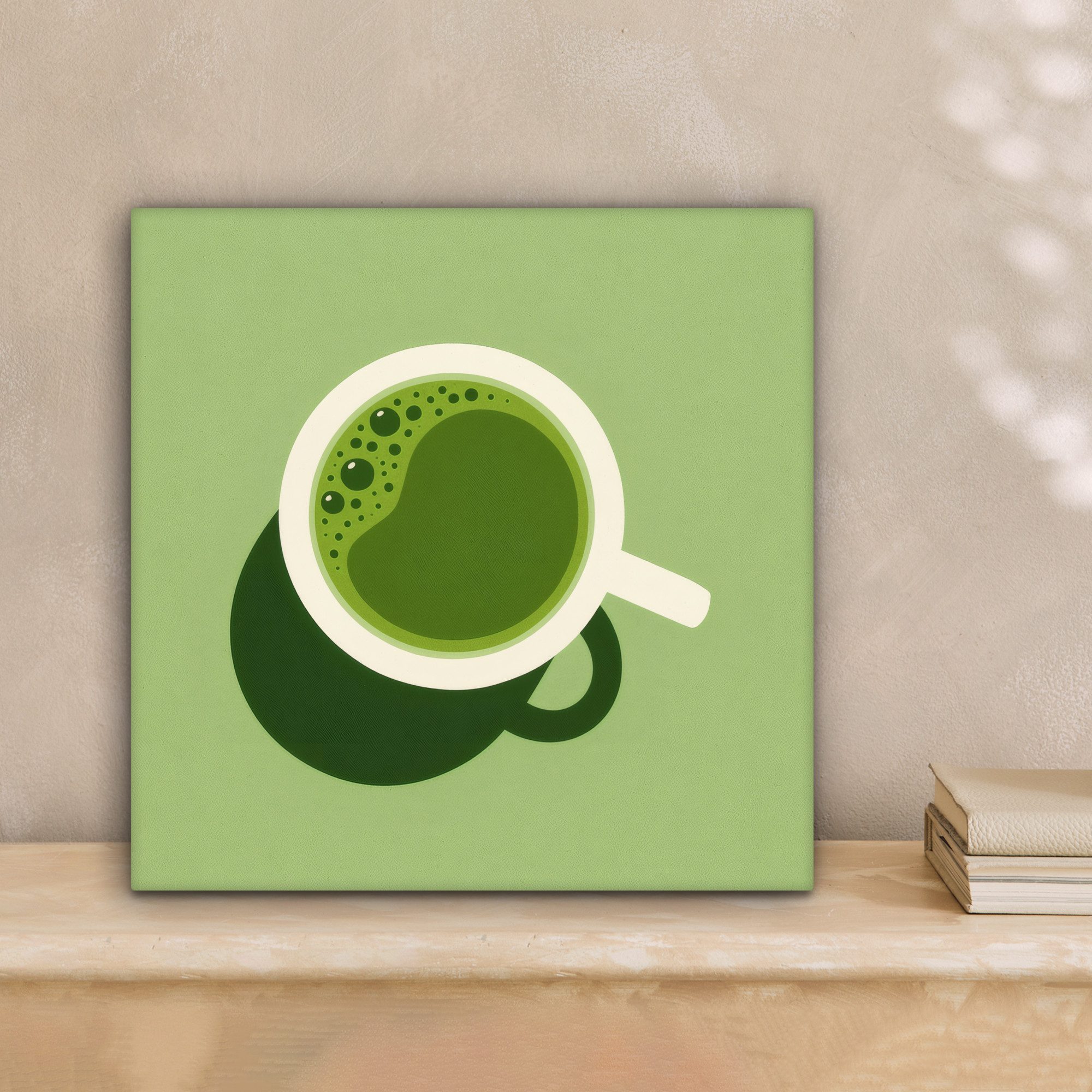 OneMillionCanvasses® Leinwandbild Minimalistisch - Becher - günstig online kaufen