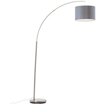 Lightbox Stehlampe, ohne Leuchtmittel, Bogenstehlampe, 1,8 m Höhe, Ø 36 cm, E27, max. 60 W, Schalter, Stecker
