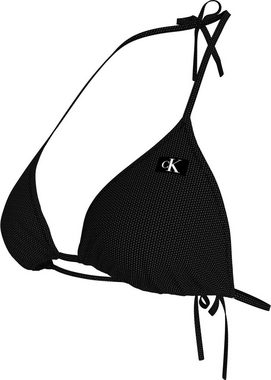 Calvin Klein Swimwear Triangel-Bikini-Top TRIANGLE RP, mit CK-Logodruck