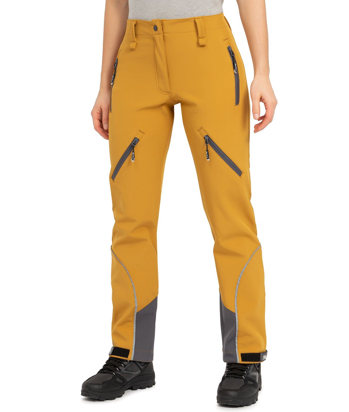 Rock Creek Softshellhose Damen Softshellhose Wanderhose D-444