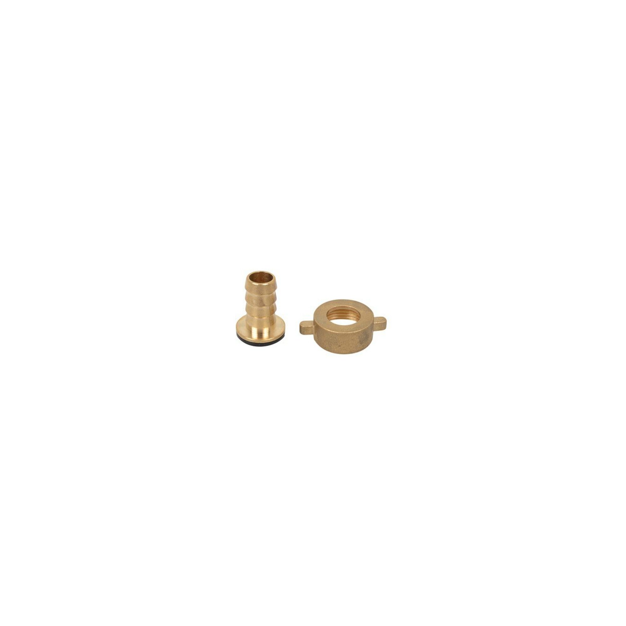 Kirchhoff Rückschlagventil KIRCHHOFF MS Schlauchverschraubung, blank, 3/4"M x 1/2"T