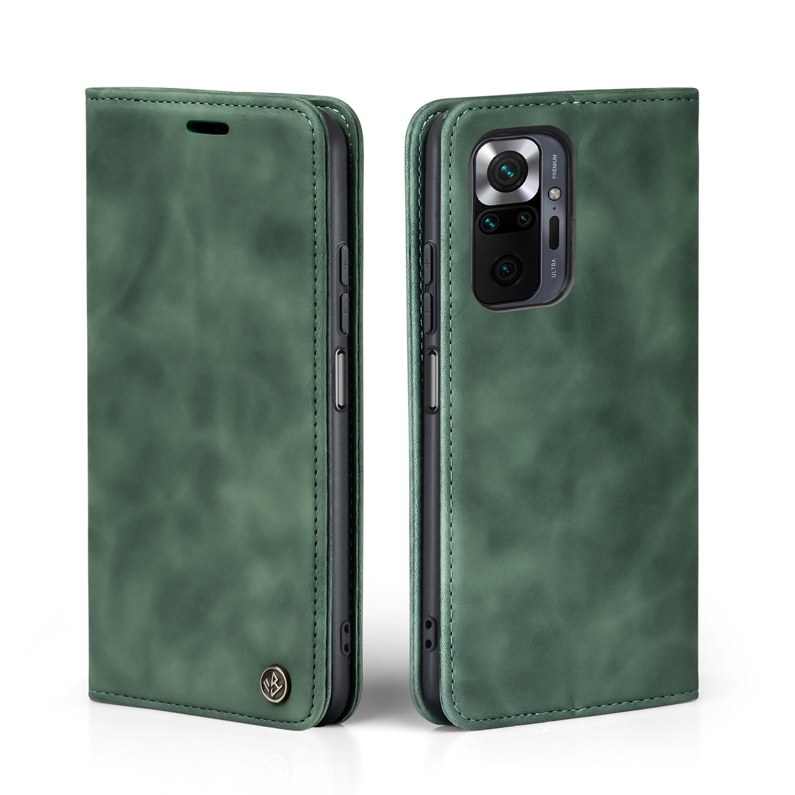 Tec-Expert Handyhülle Tasche Hülle für Xiaomi Redmi Note 10 Pro 6.67 Zoll, 6.67, Cover Klapphülle Case mit Kartenfach Fliphülle aufstellbar