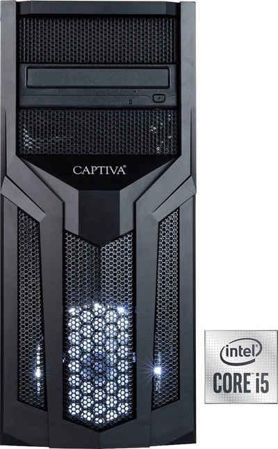 CAPTIVA Advanced Gaming I56-068 Gaming-PC (Intel Core i5 10400, GeForce GTX 1650, 8 GB RAM, 1000 GB HDD, 480 GB SSD, Luftkühlung)