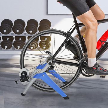 HOMCOM Heimtrainer Fahrradtrainer mit Magnetbremse