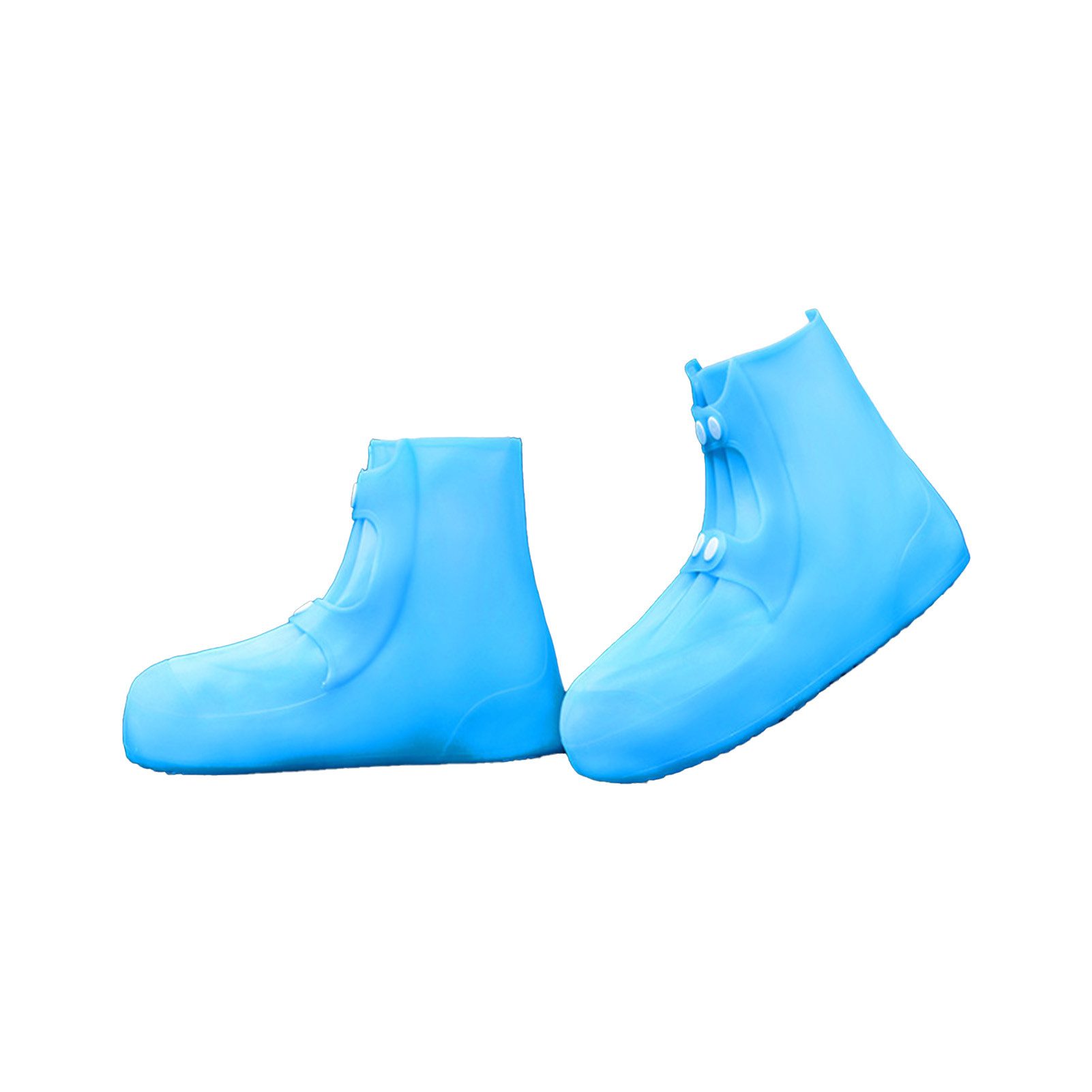 Jumpeak Бахилы schuhüberzieher wasserdicht,schuhüberzieher mehrweg,outdoorausrüstung (Kann barfuß getragen werden) regen schuhüberzieher,5 Farben,Mehrere Größen,Warm,Silikon,Unisex