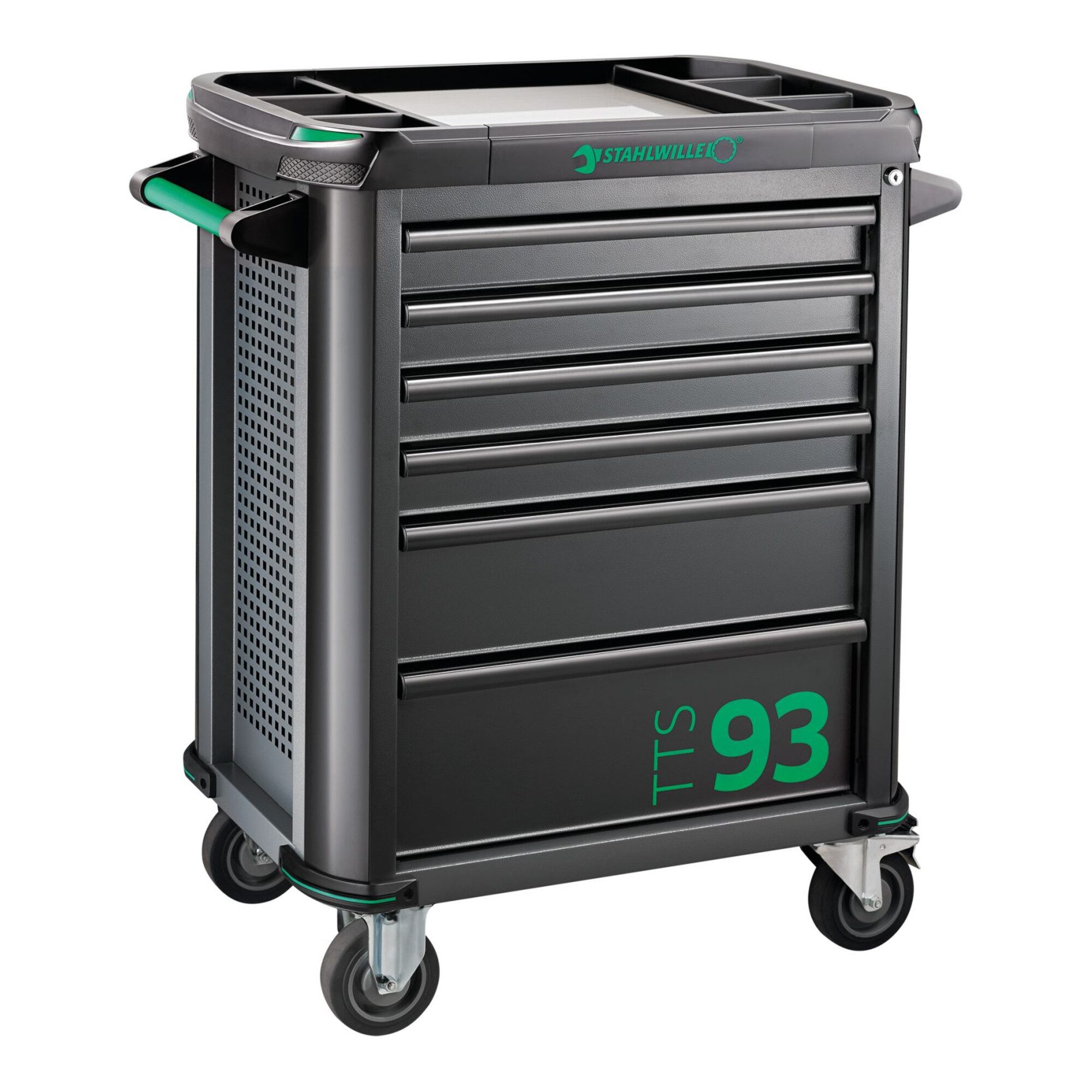 Stahlwille Werkstattwagen Stahlwille Werkstattwagen TTS 93/6 A 6 Schubl. 481 x 877 x 1000 mm ant