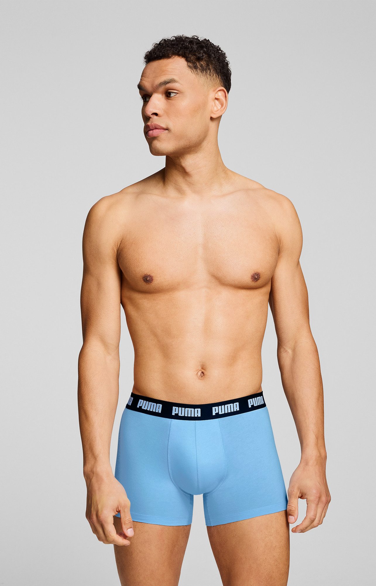 PUMA Boxershorts PUMA MEN EVERYDAY BOXERS 3P (3er Pack) mit Komfortbund