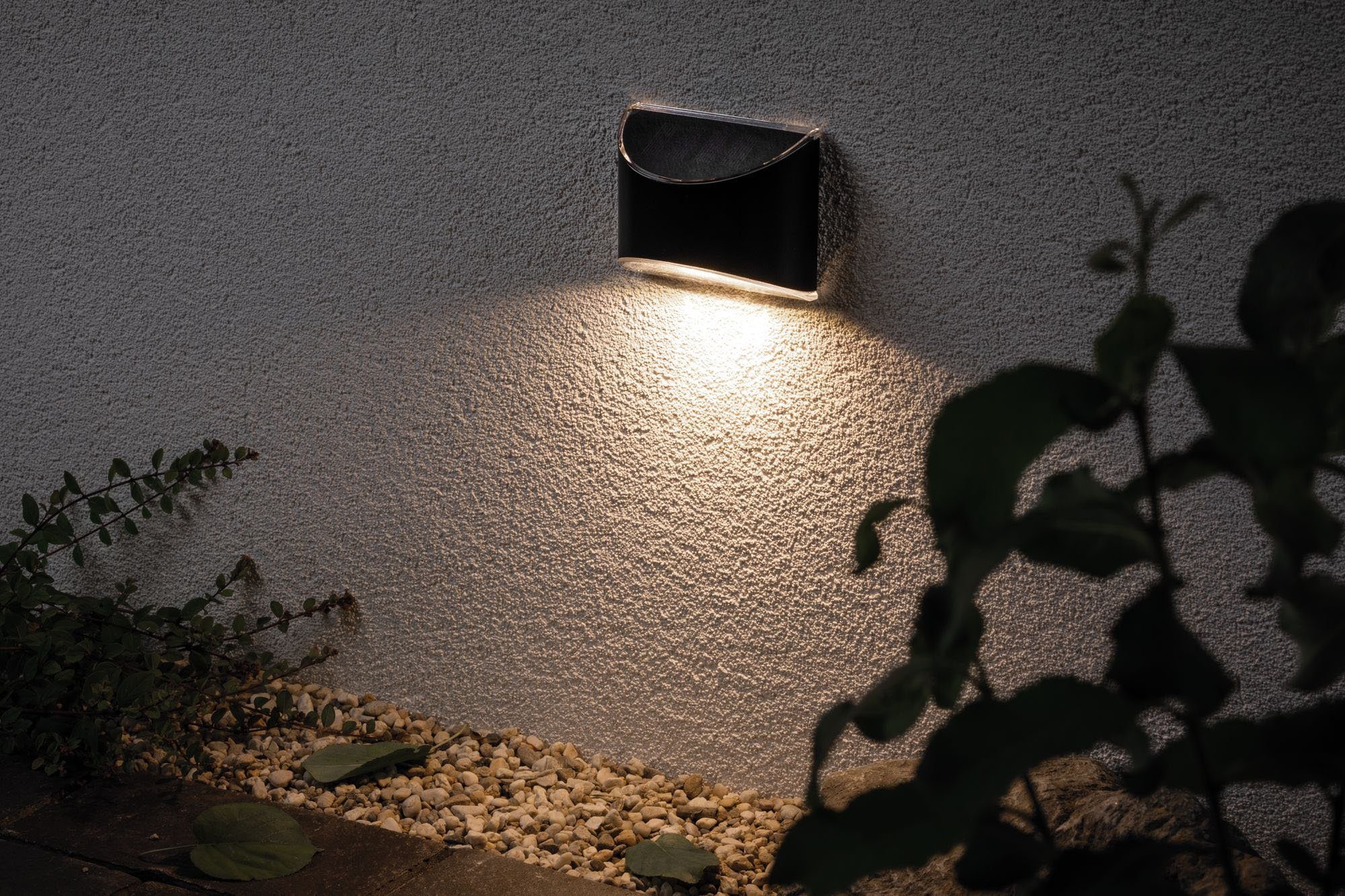 Paulmann LED Außen-Wandleuchte Elliot, LED fest integriert, Warmweiß