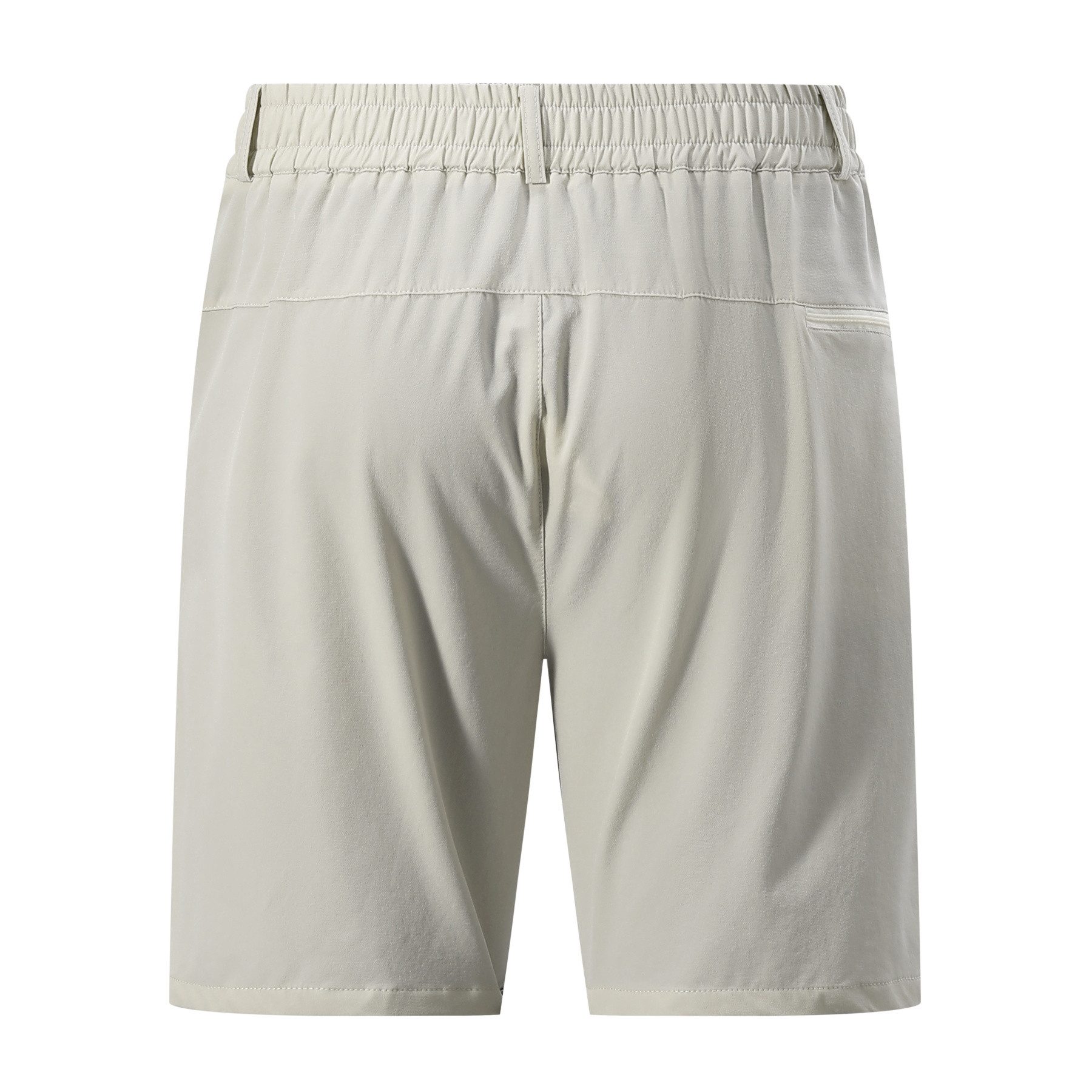Allthemen Chinoshorts Herren Business-Shorts in Unifarben mit seitlichem Gummizug