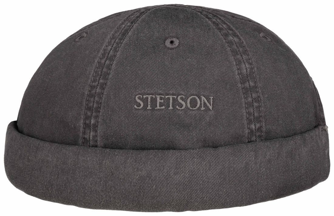 Stetson Baskenmütze Baumwoll Docker Cap mit UV Schutz 40+