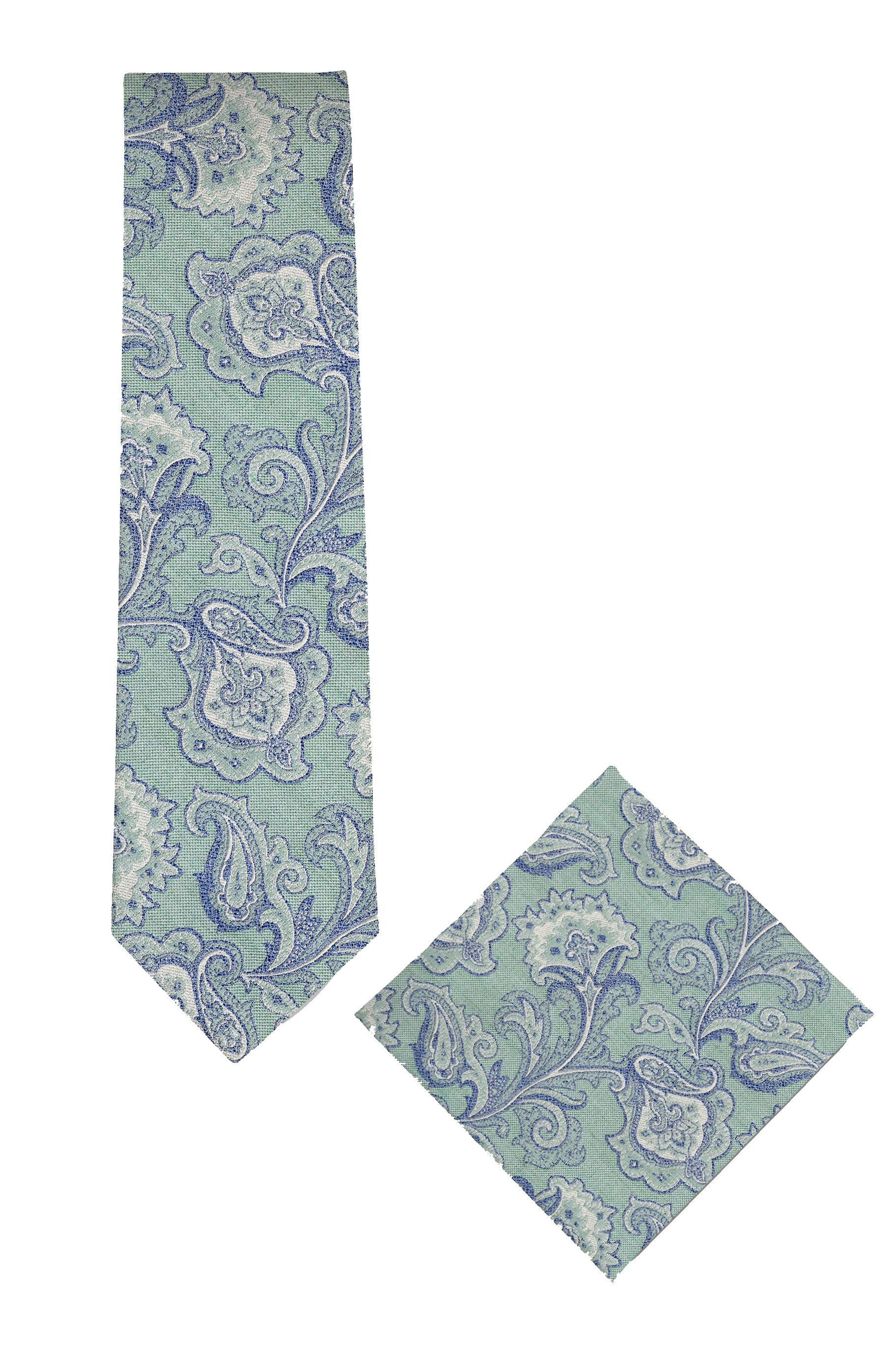 REAL GUYS by J.PLOENES Krawatte 5827KSET (2-St) Set bestehend aus Krawatte mit Einstecktuch