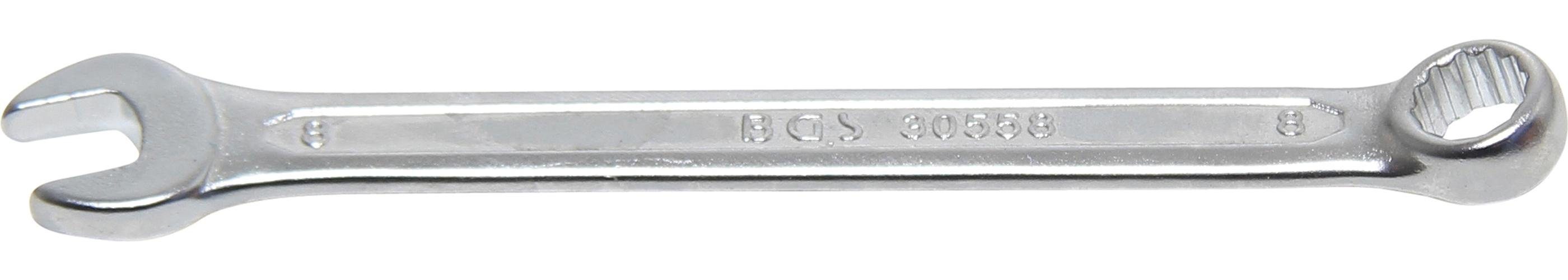 SW 8 BGS Maul-Ringschlüssel, technic Maulschlüssel mm