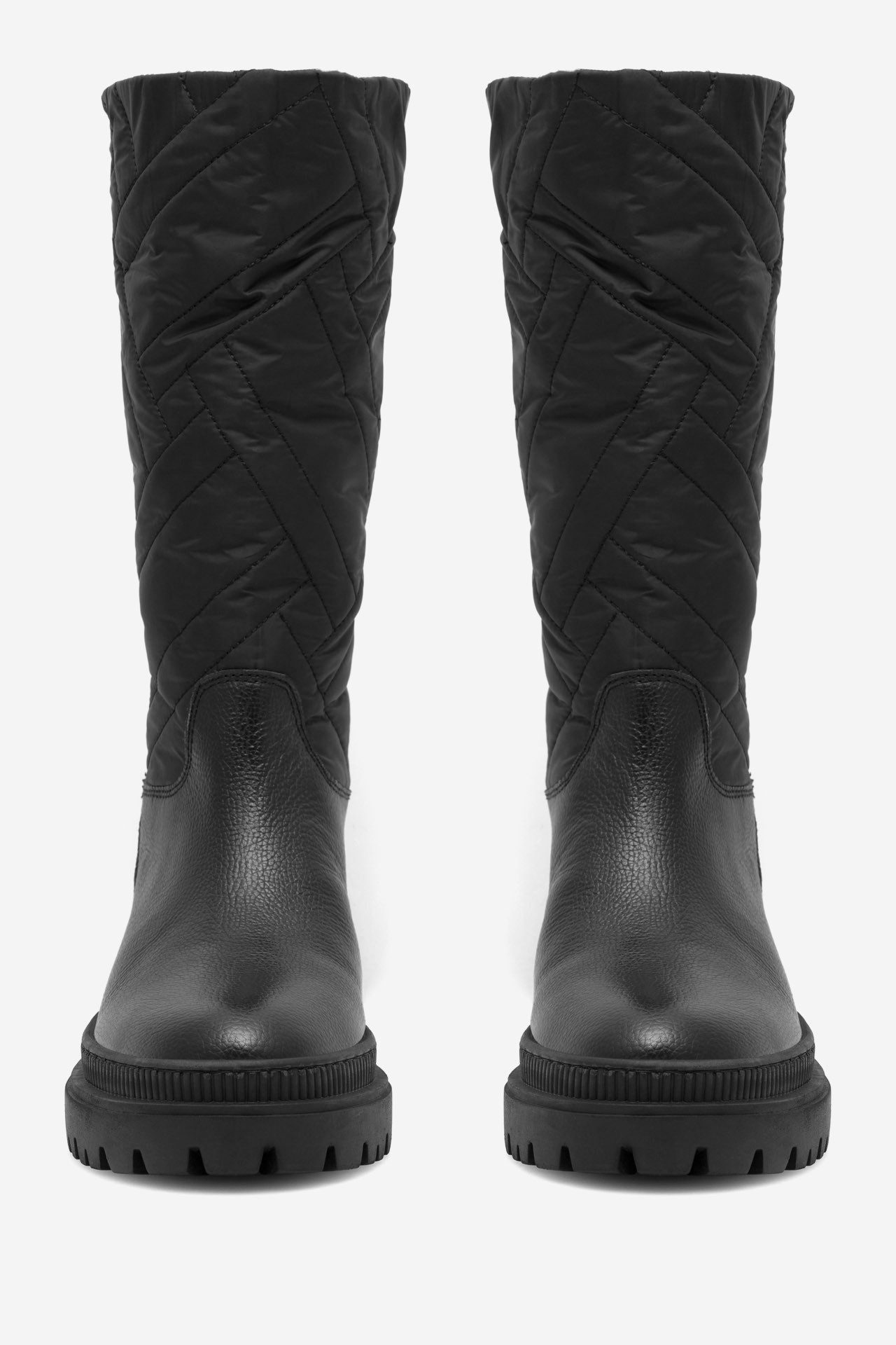 LASOCKI Lasocki Damen Cowboy Boots Schwarz Leder Western Stiefel Cowboy Boots
